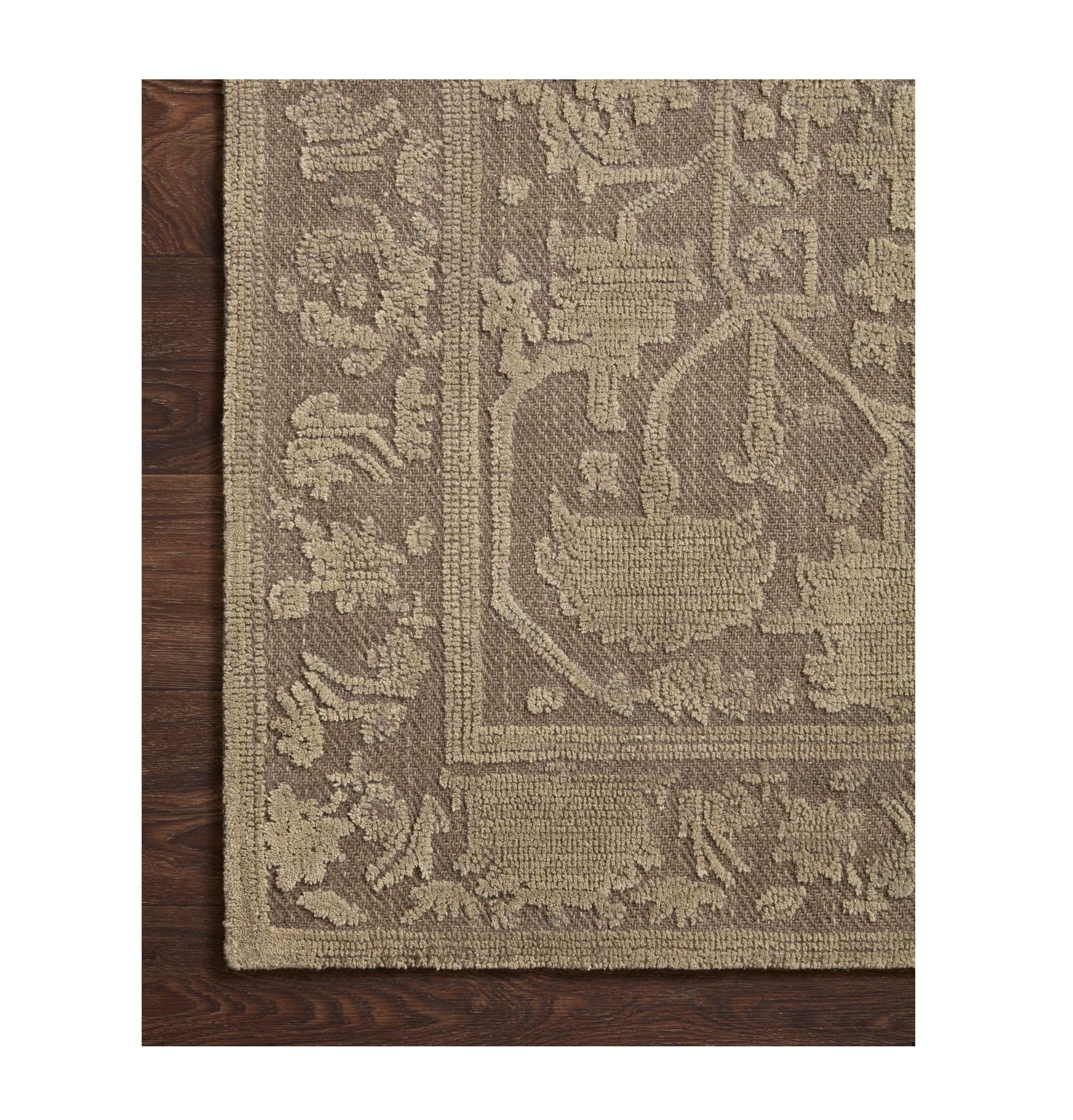 Gloria Bark Khaki Rug
