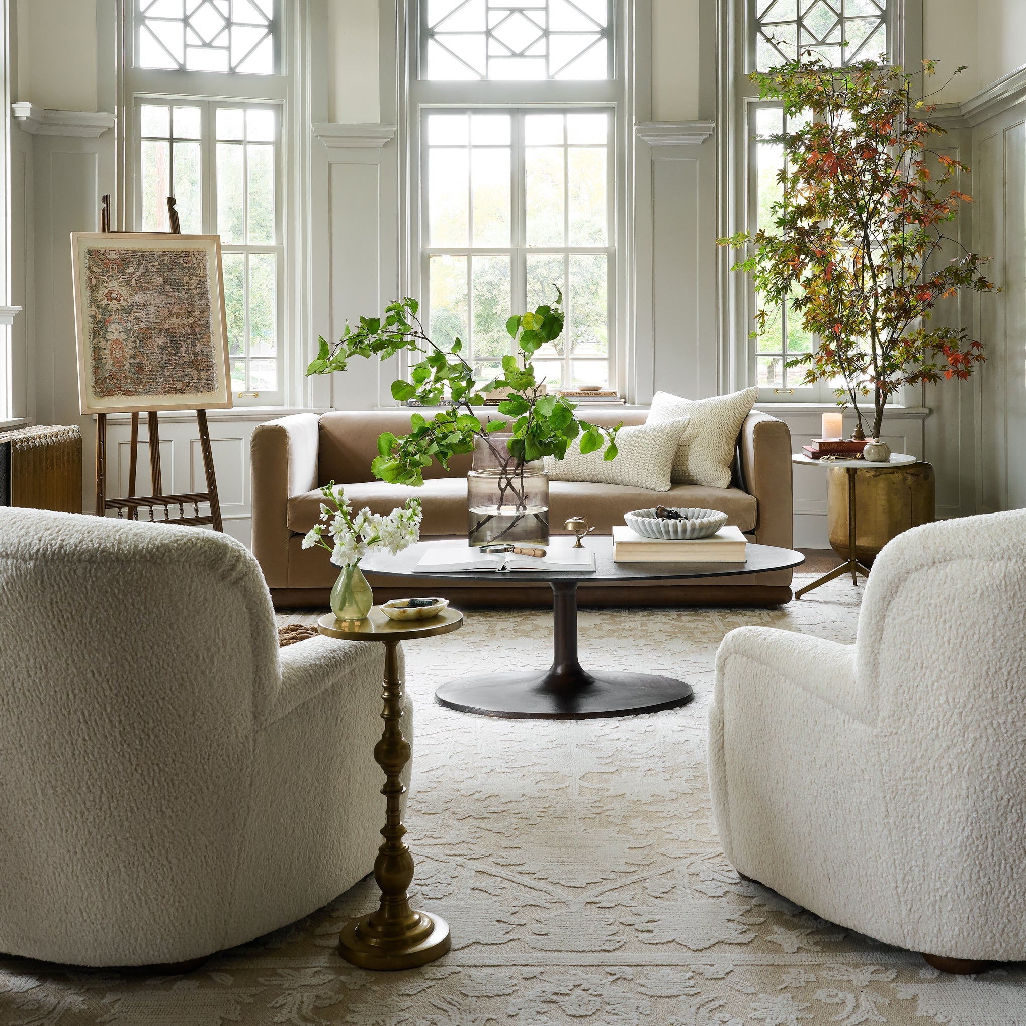 Gloria Natural Ivory Rug