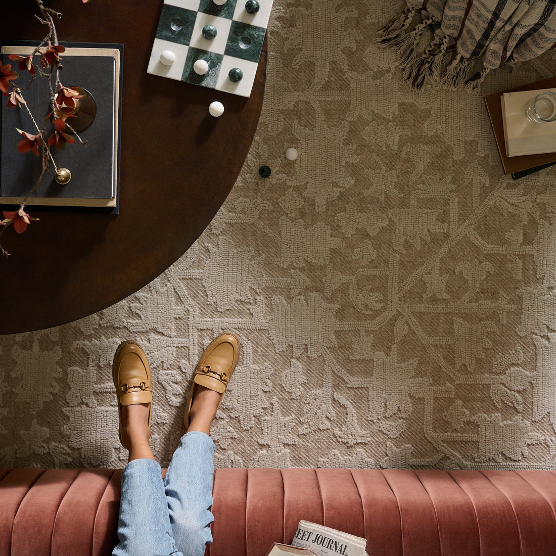 Gloria Natural Ivory Rug