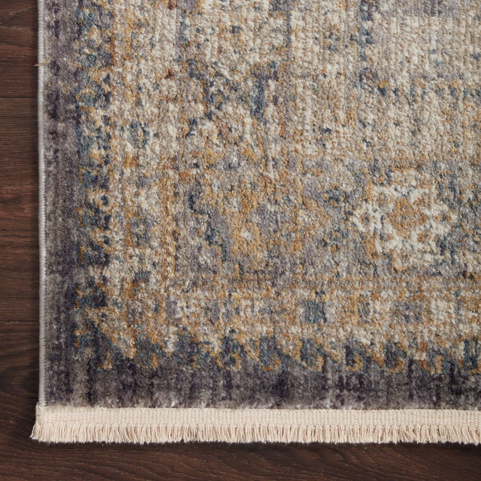 Janey Slate Gold Rug