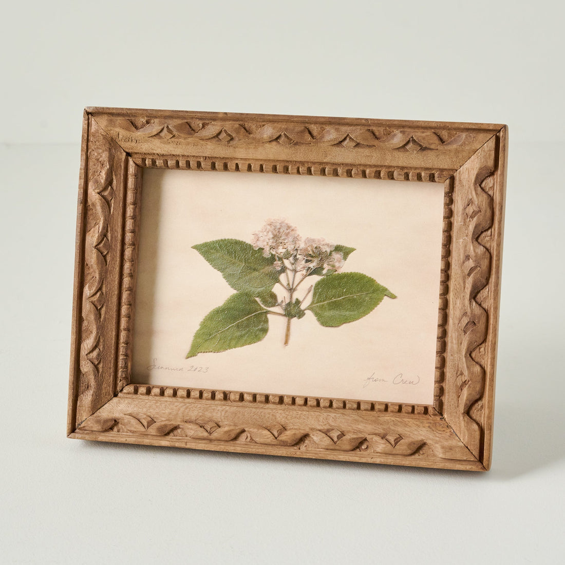 Jo's Hand Pressed Herbarium Prints - "From Crew" '23