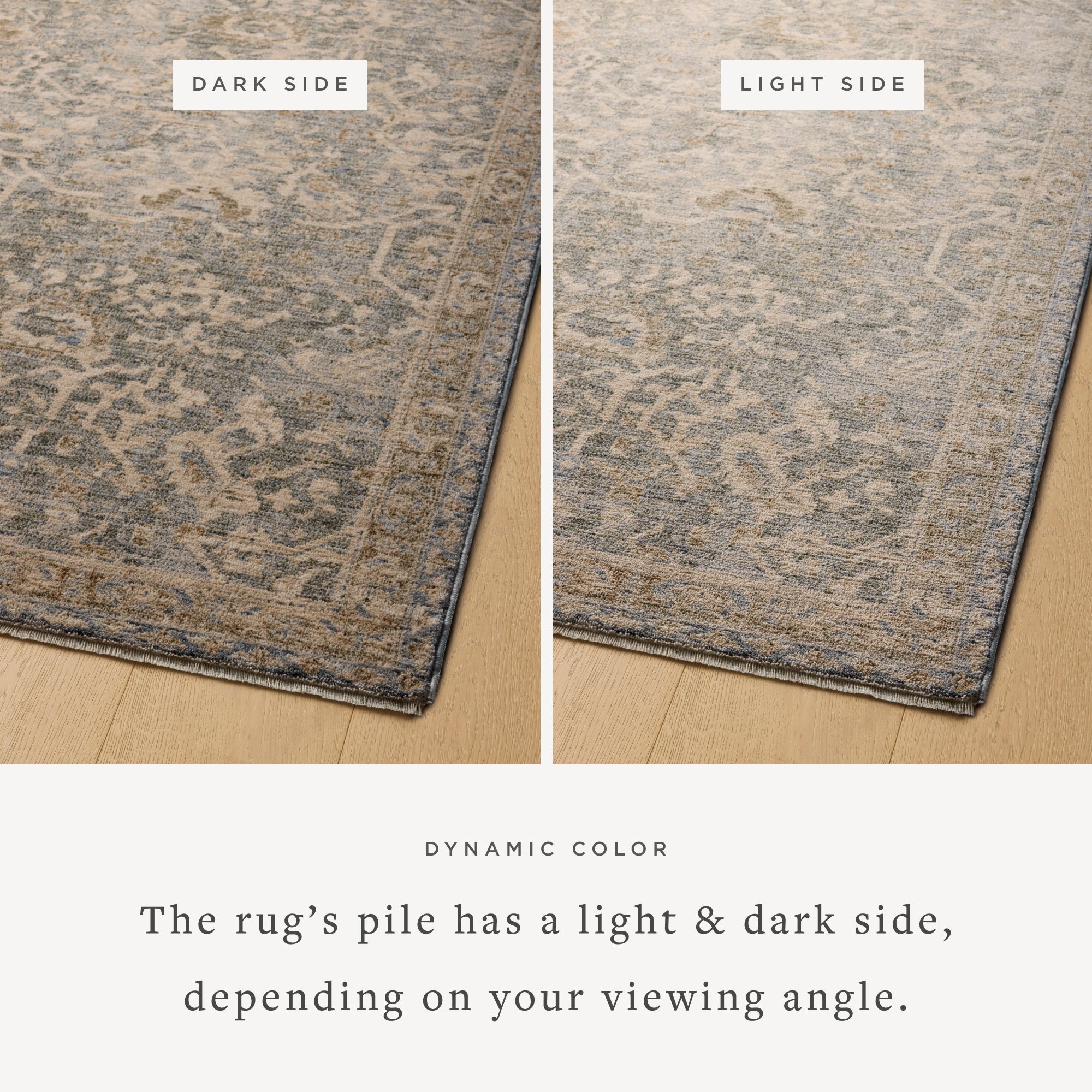 Junie Blue Natural Rug