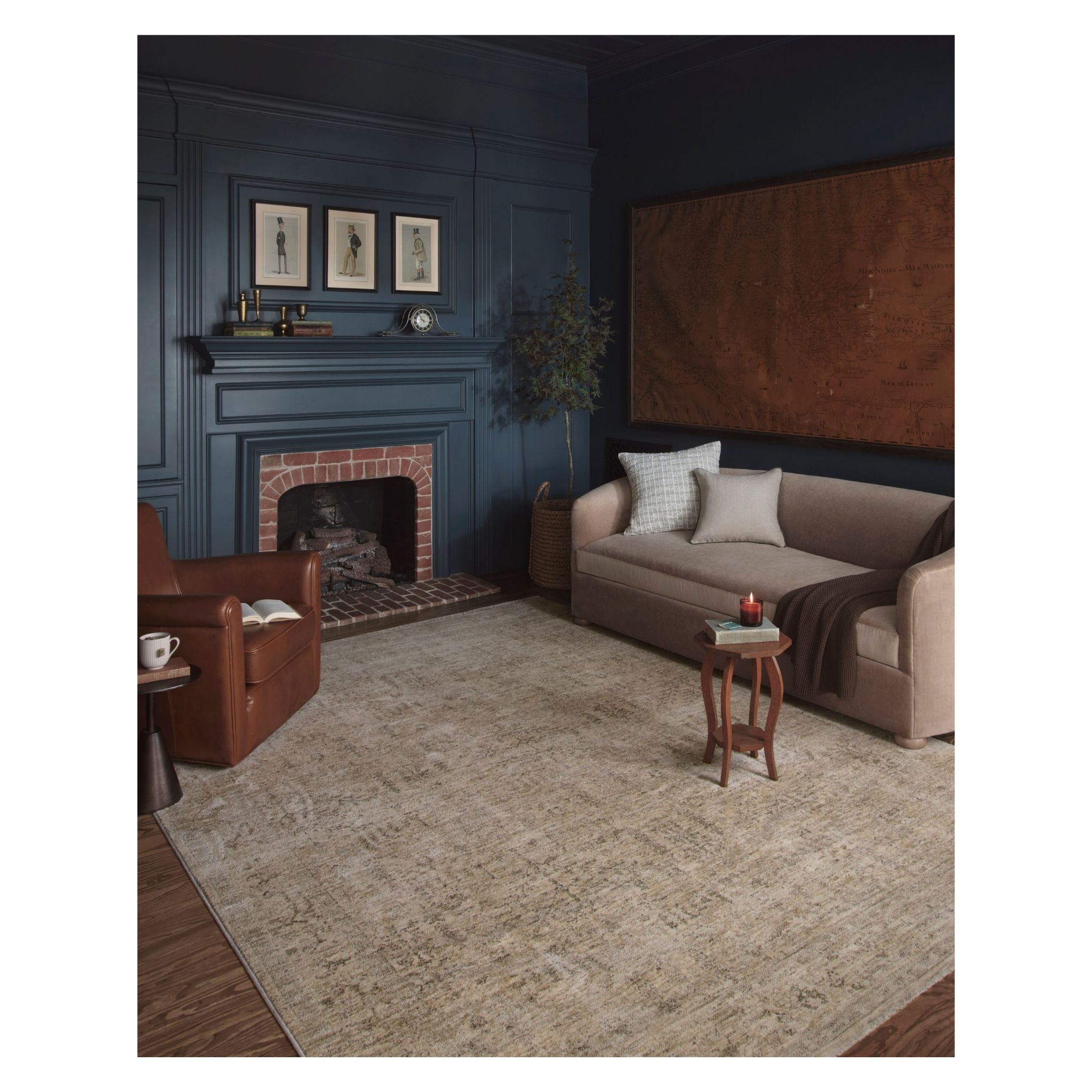 Junie Oatmeal Smoke Rug