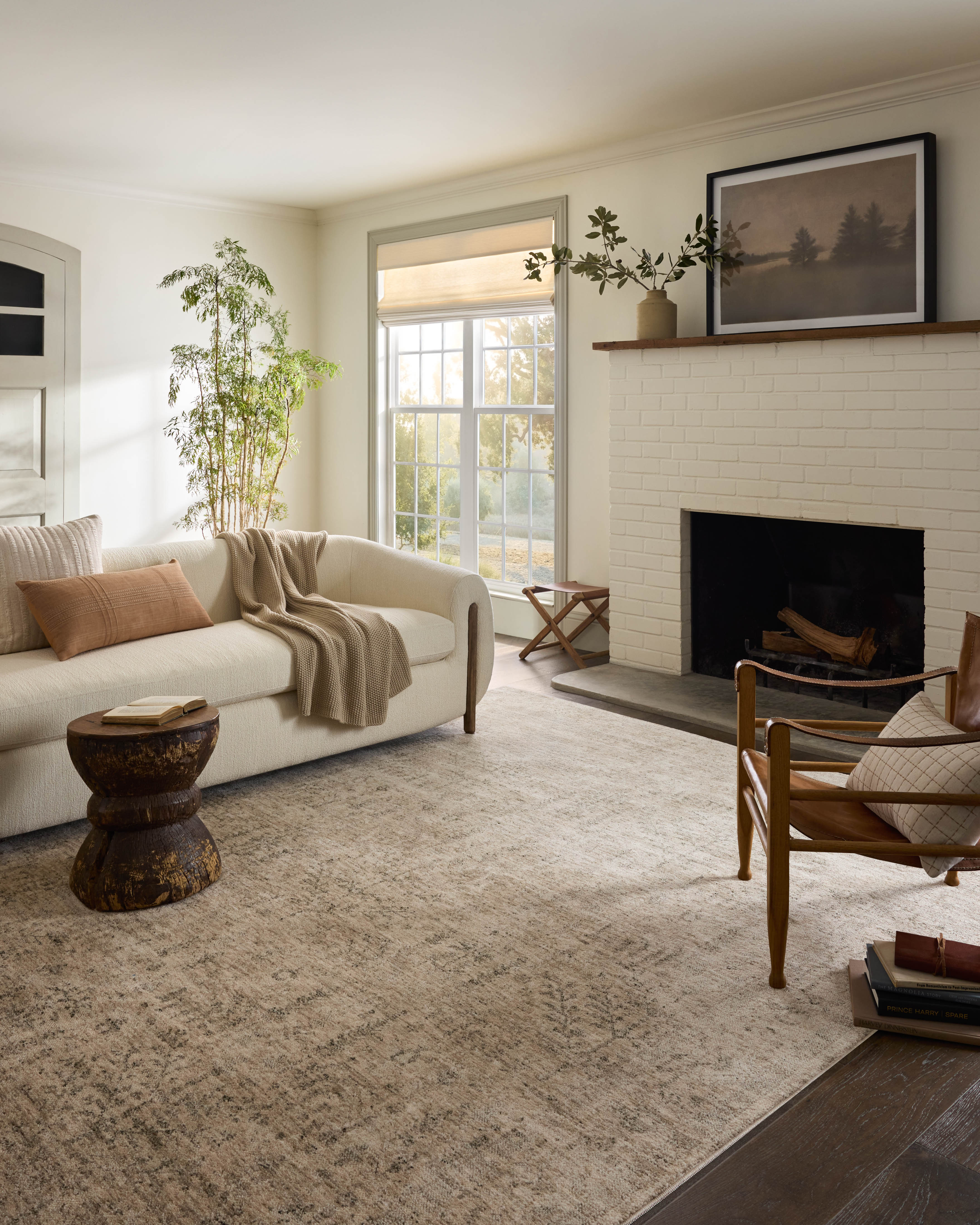 Junie Oatmeal Smoke Rug