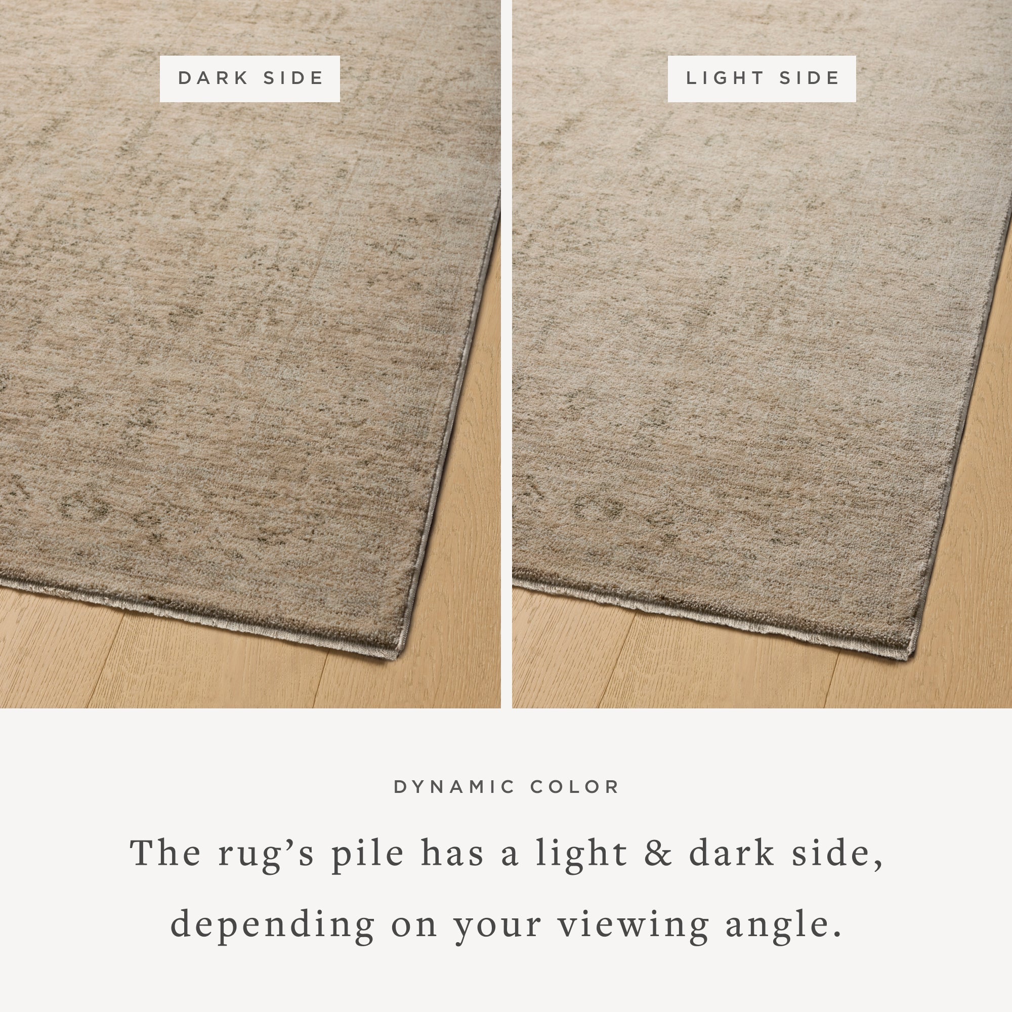 Junie Oatmeal Smoke Rug