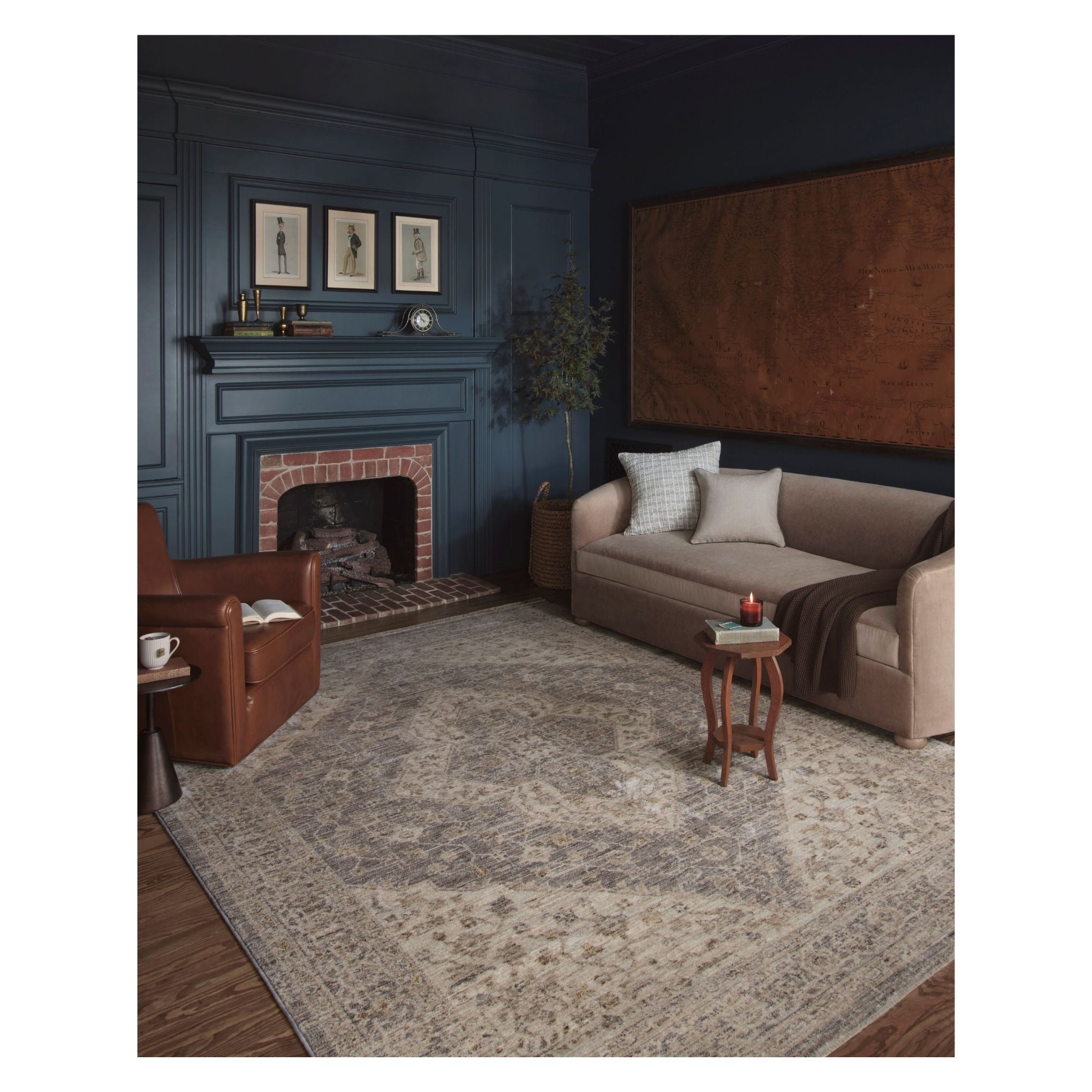 Junie Denim Natural Rug