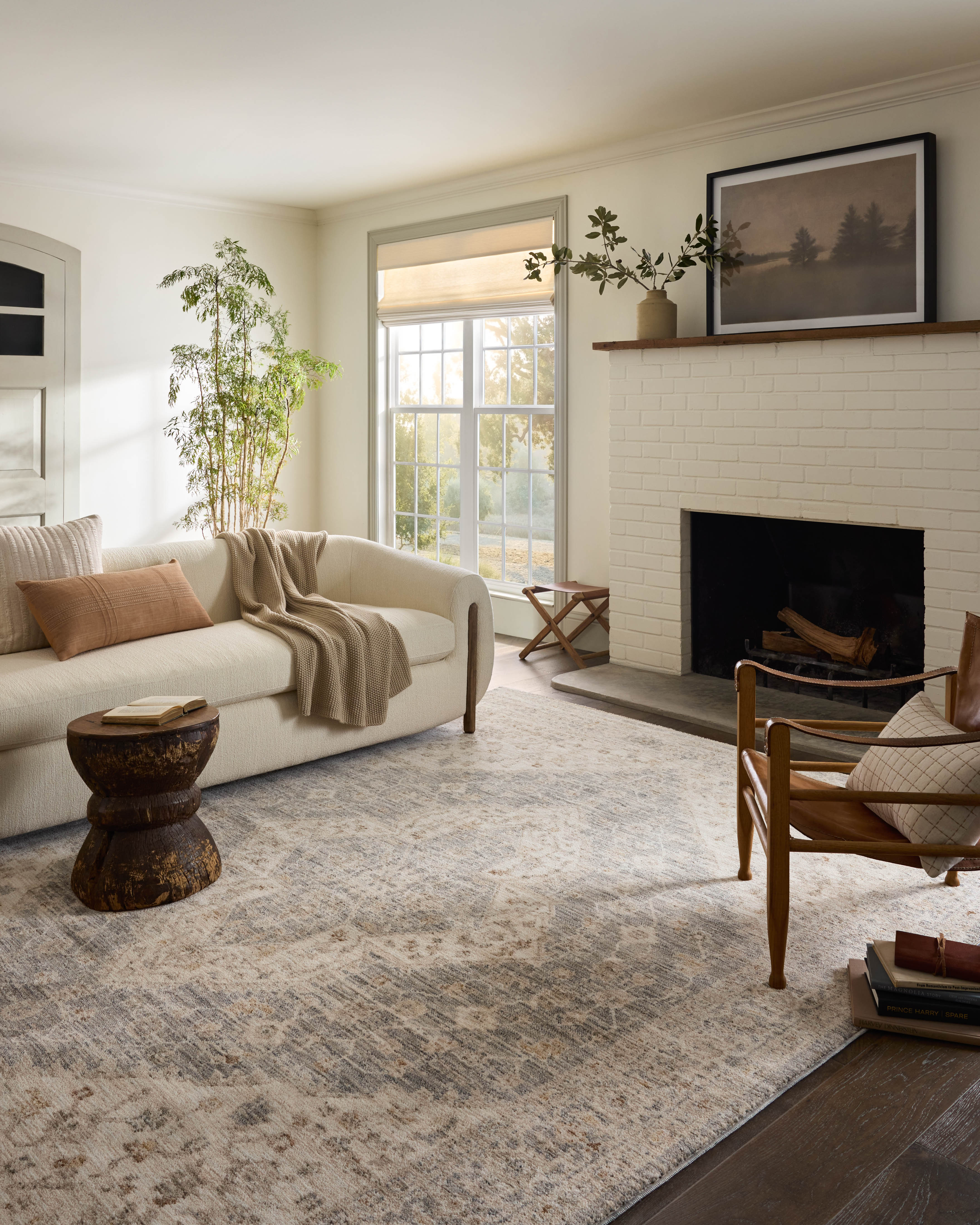 Junie Denim Natural Rug