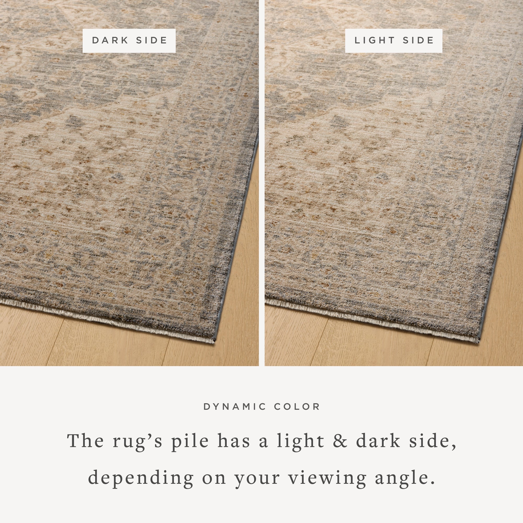 Junie Denim Natural Rug