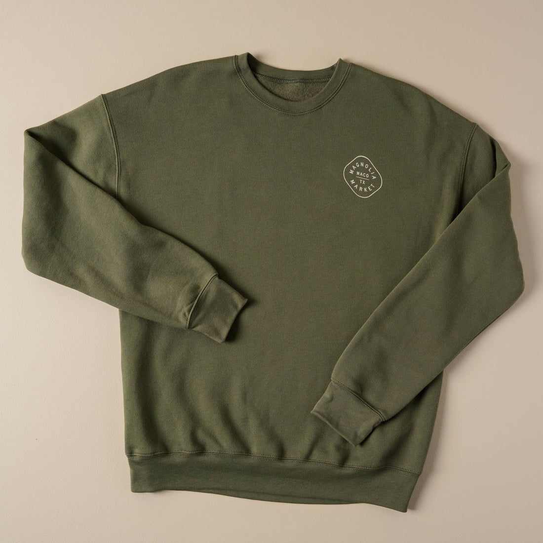Katy Ballpark Military Green Crewneck Sweatshirt
