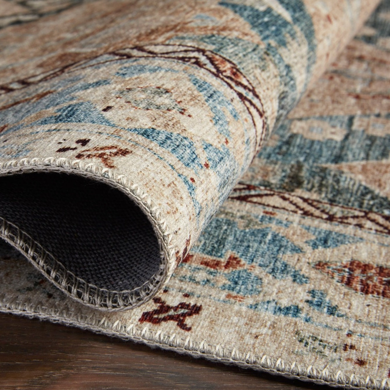 Lenna Denim Sand Rug