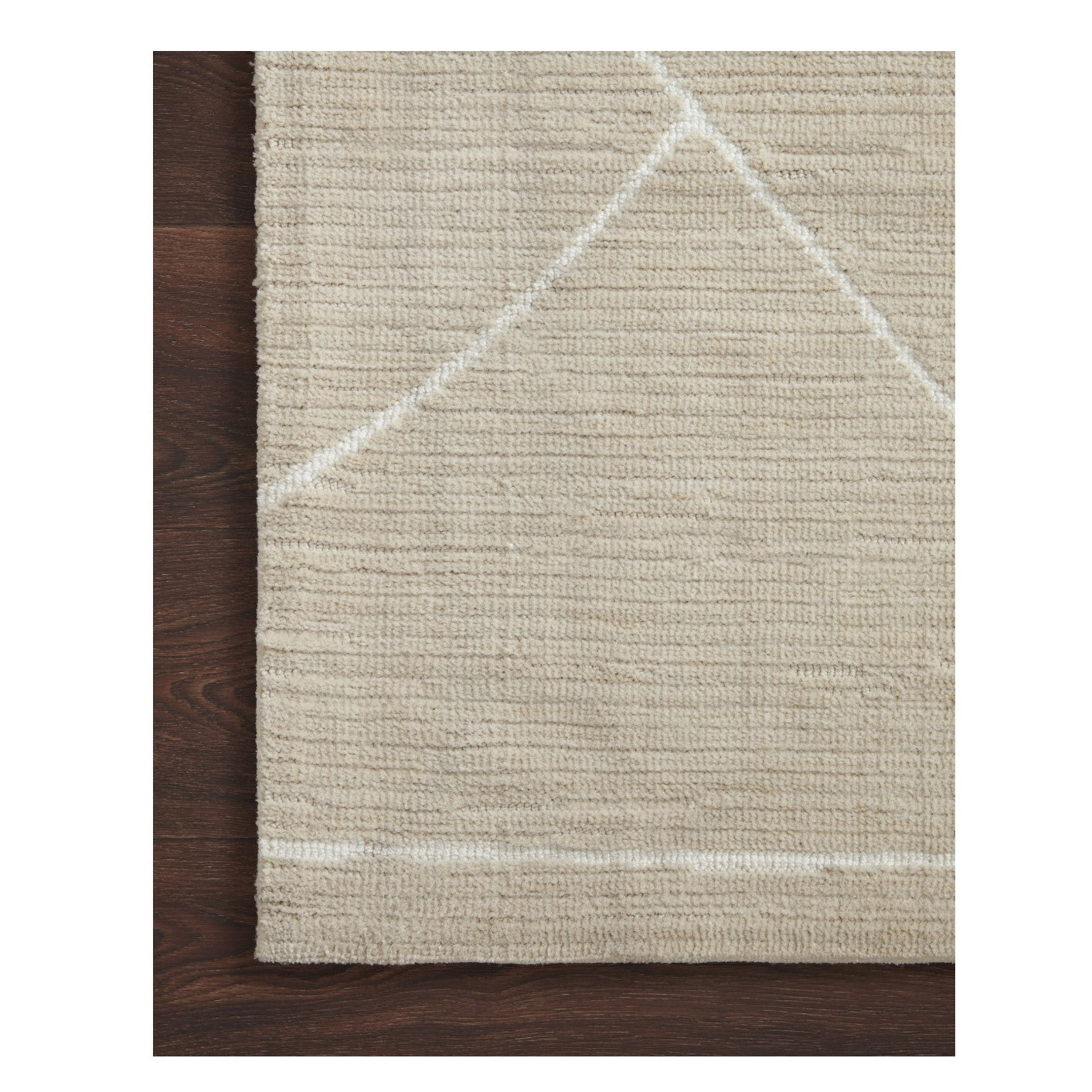 Logan Oatmeal White Rug