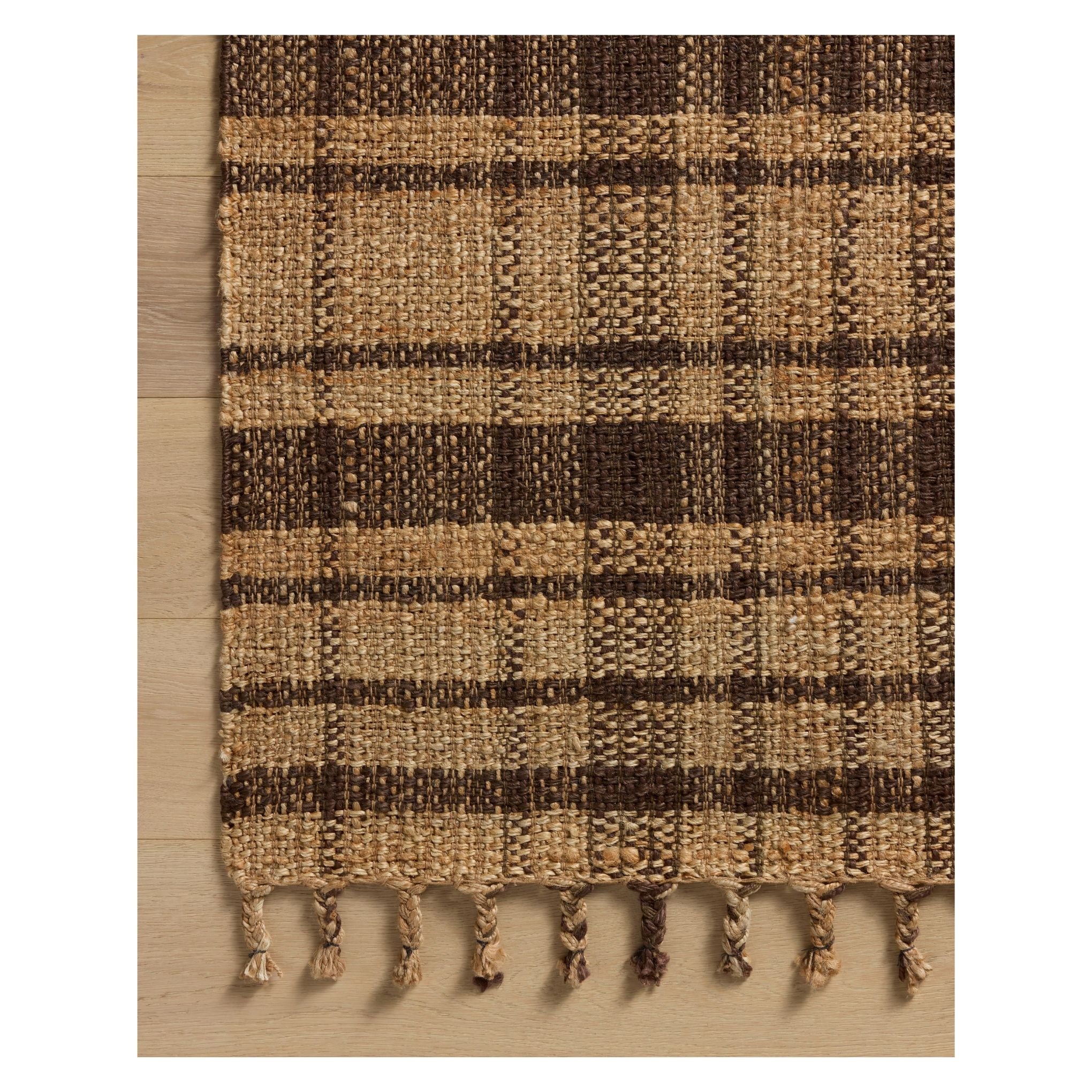 Louie Natural Espresso Rug