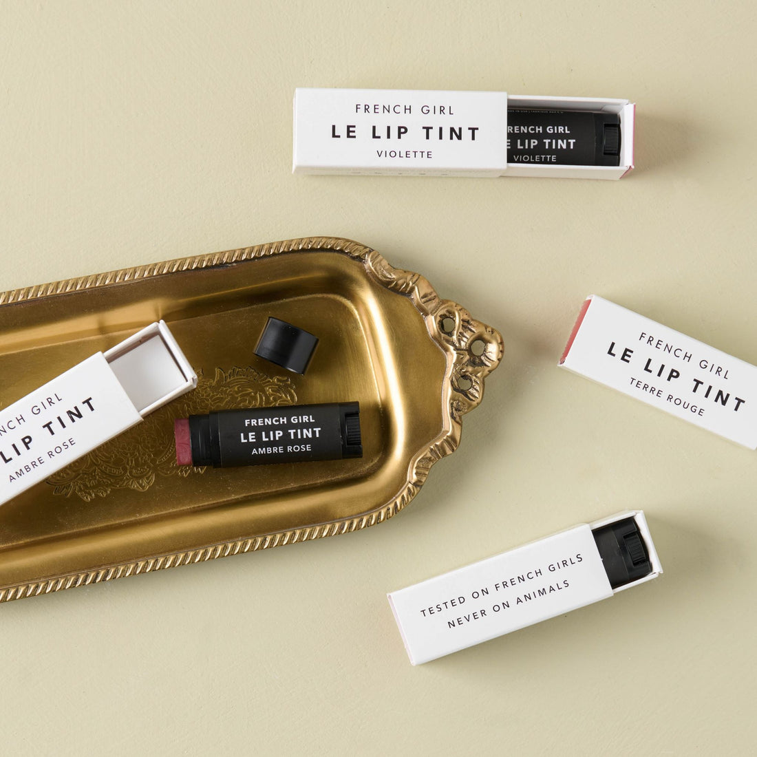 French Girl Le Lip Tint Ambre Rose