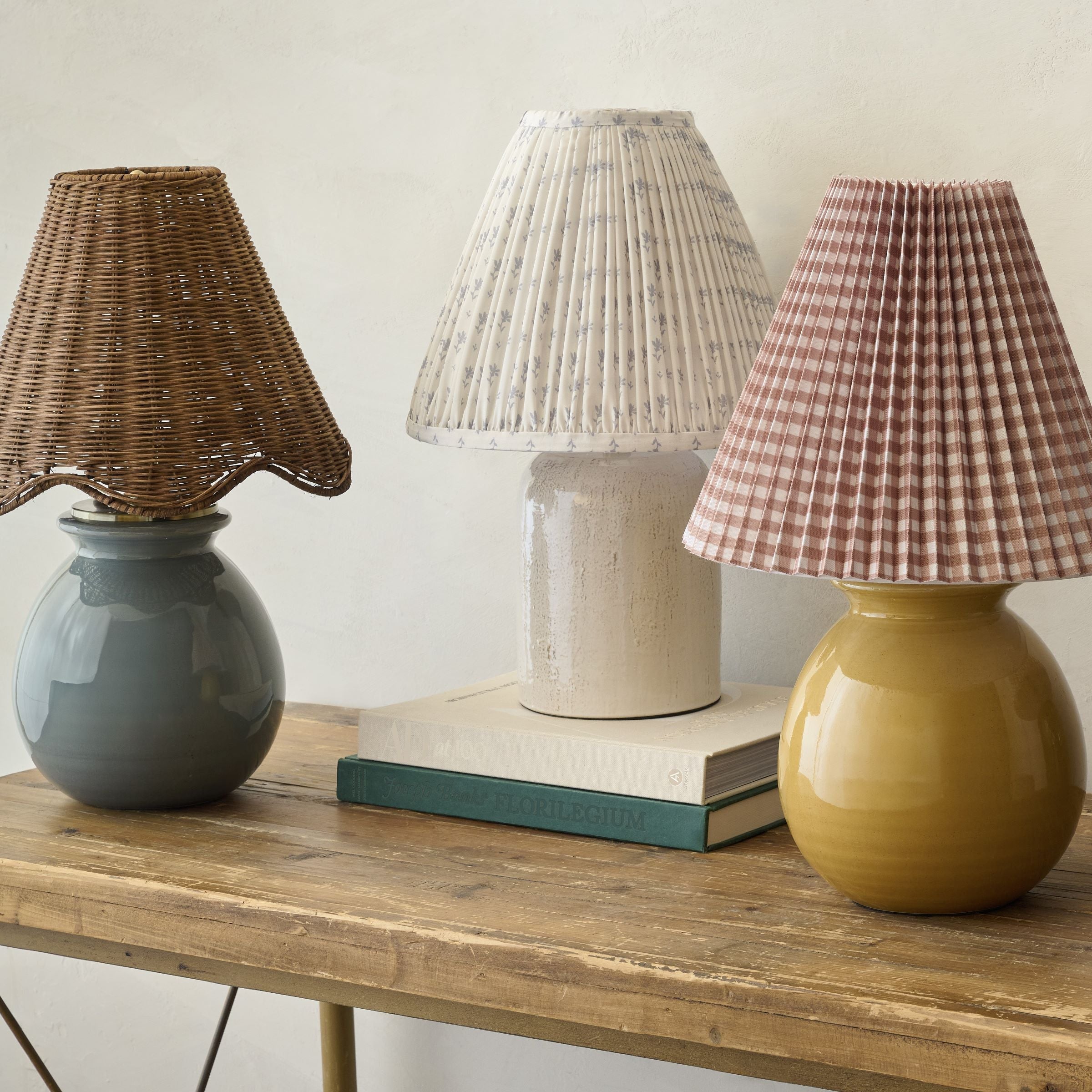 Olivia Table Lamp - Lake Blue