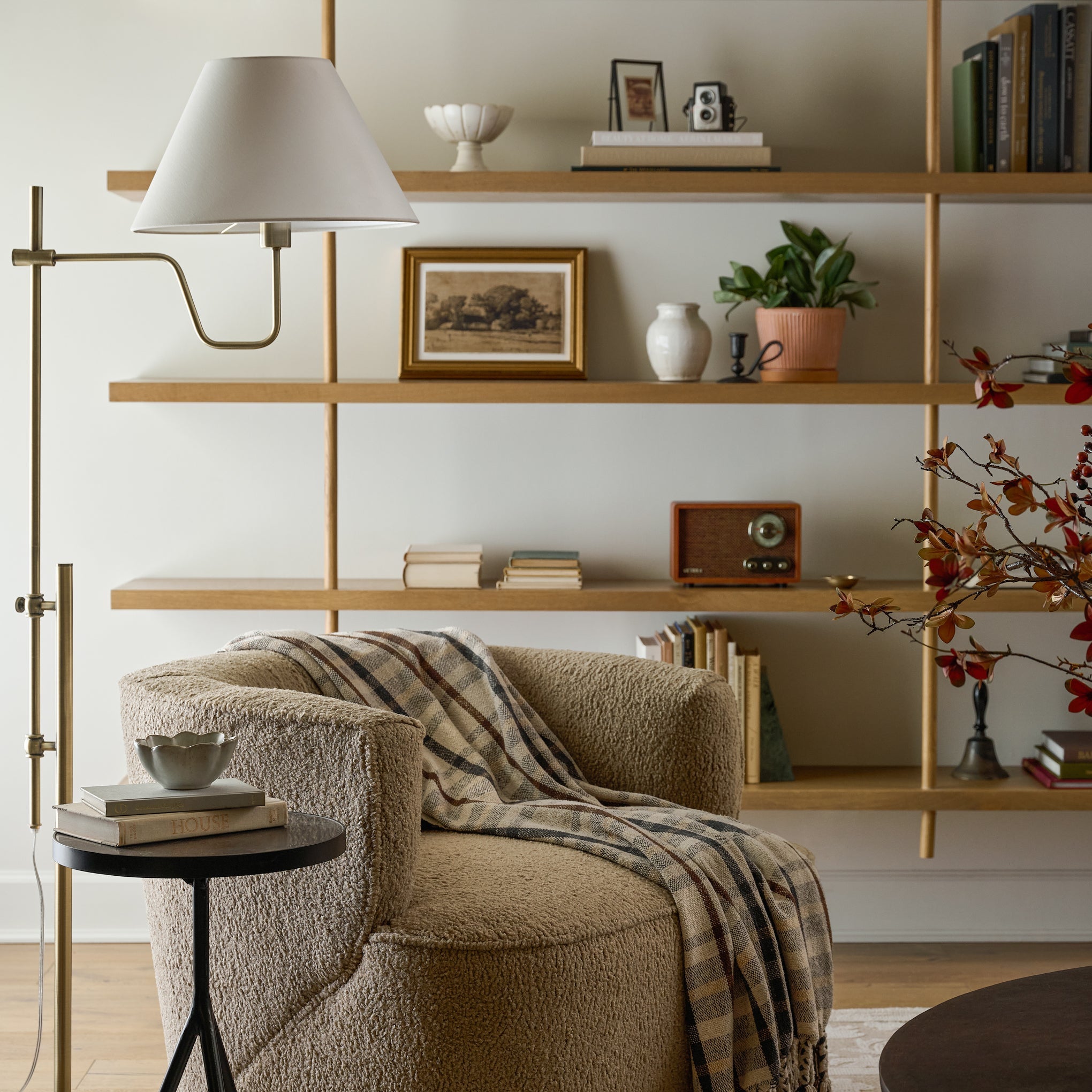 Maren Library Floor Lamp