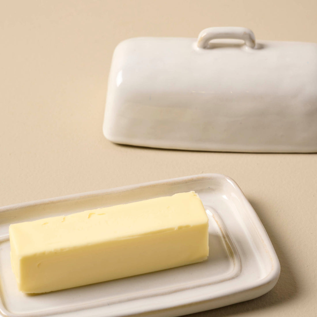 Magnolia Est. Ceramic Butter Dish