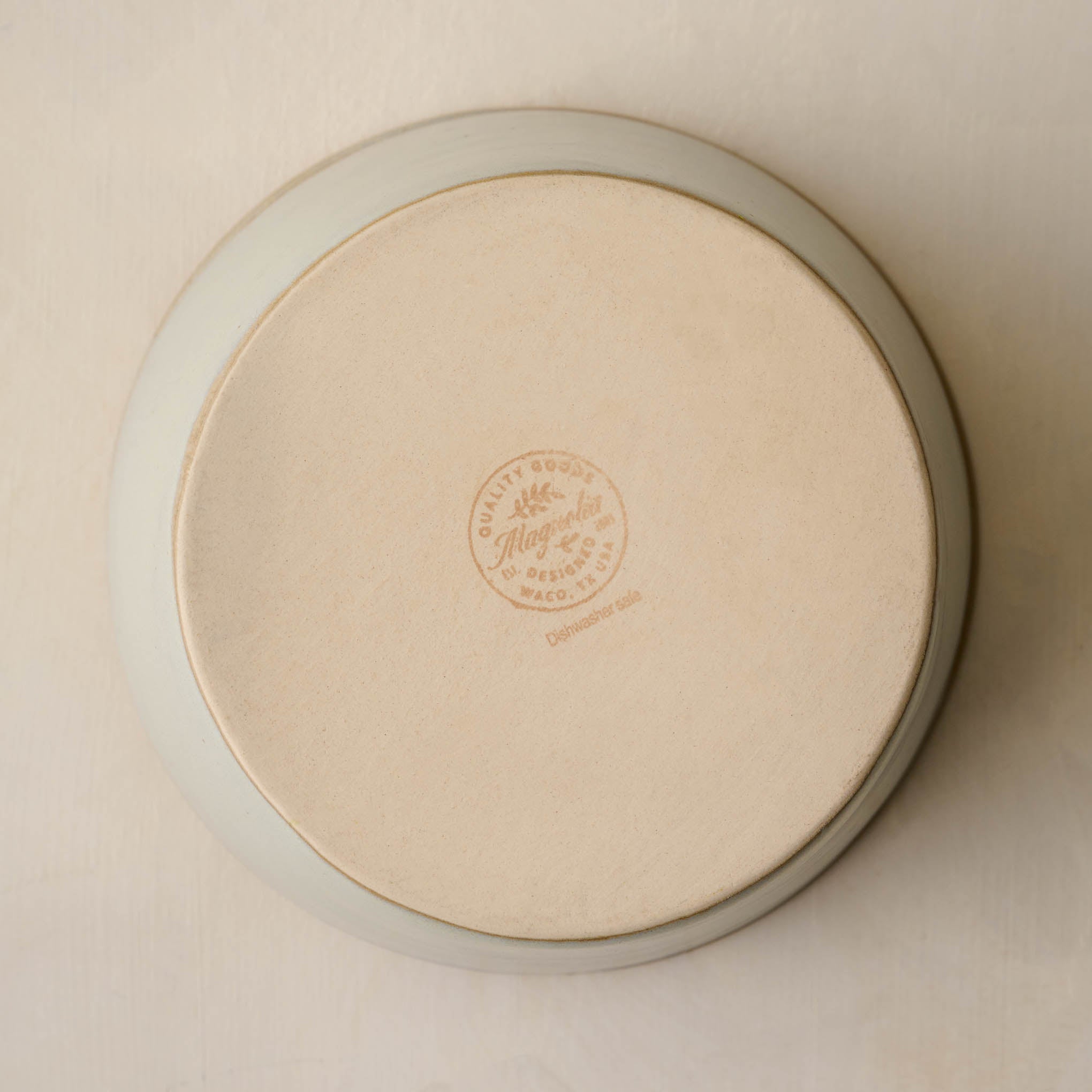 French Grey Ceramic Food Storage Bowl