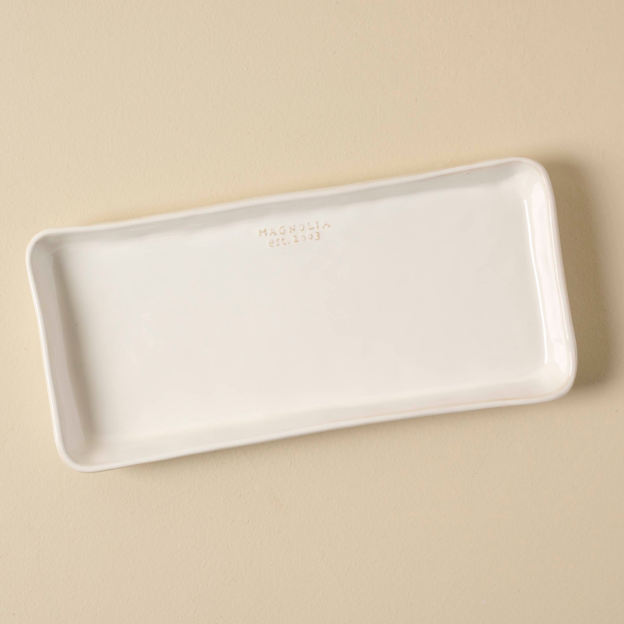 Magnolia Est. Ceramic Rectangular Platter