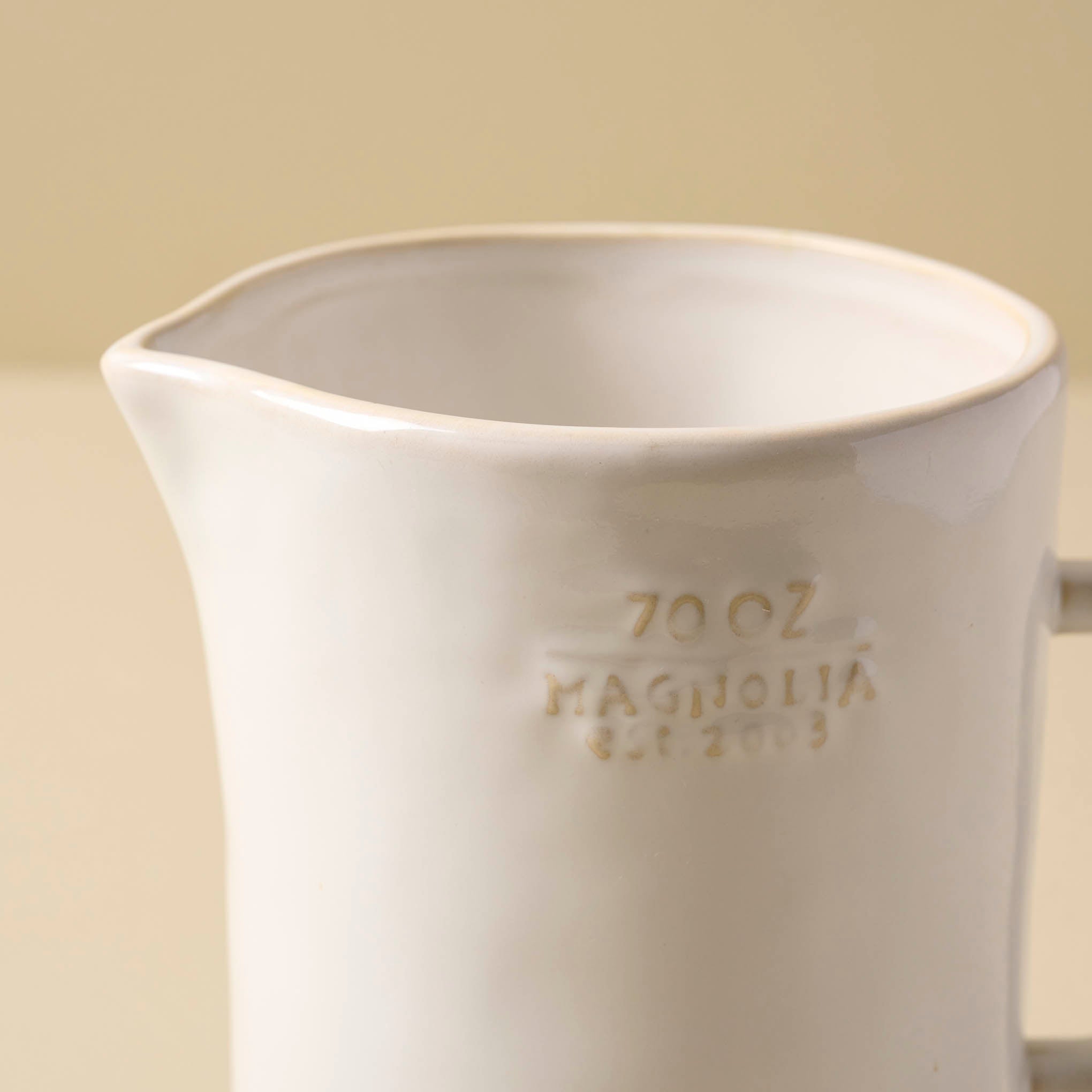 Magnolia Est. Ceramic Pitcher