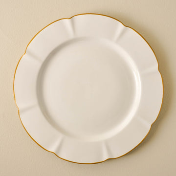 Luna Scalloped Plate