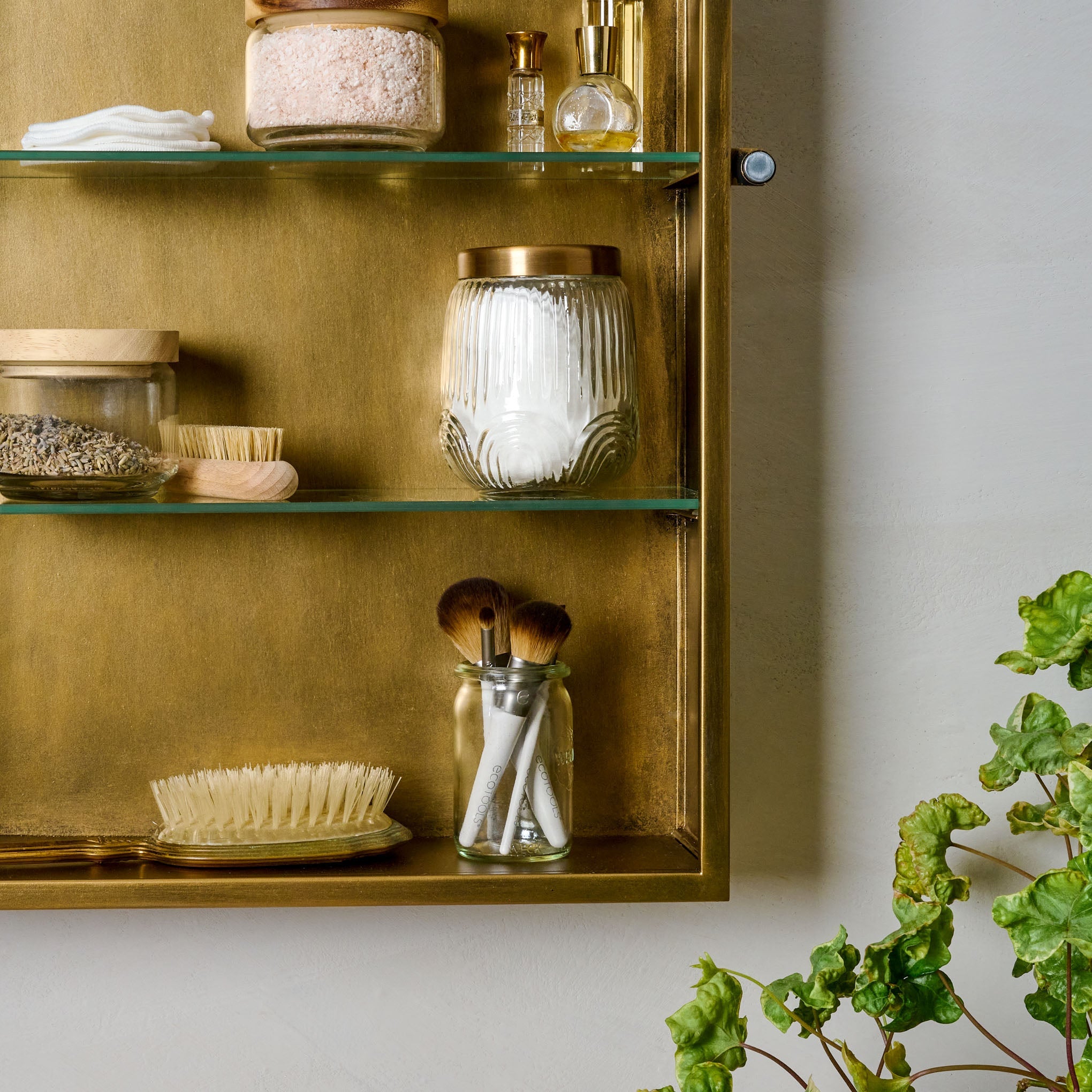 Nova Brass Medicine Cabinet