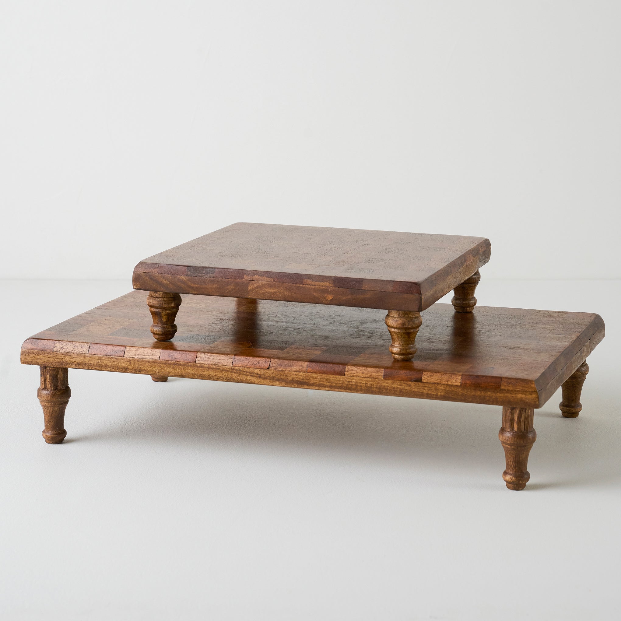 Checkered Wood Riser