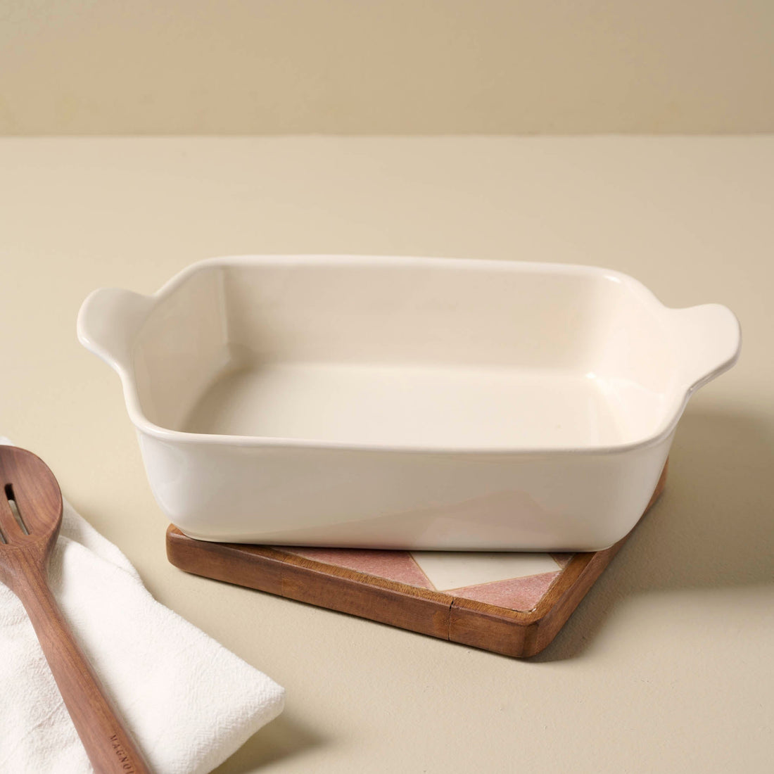 Carmella Checkered Marble Trivet