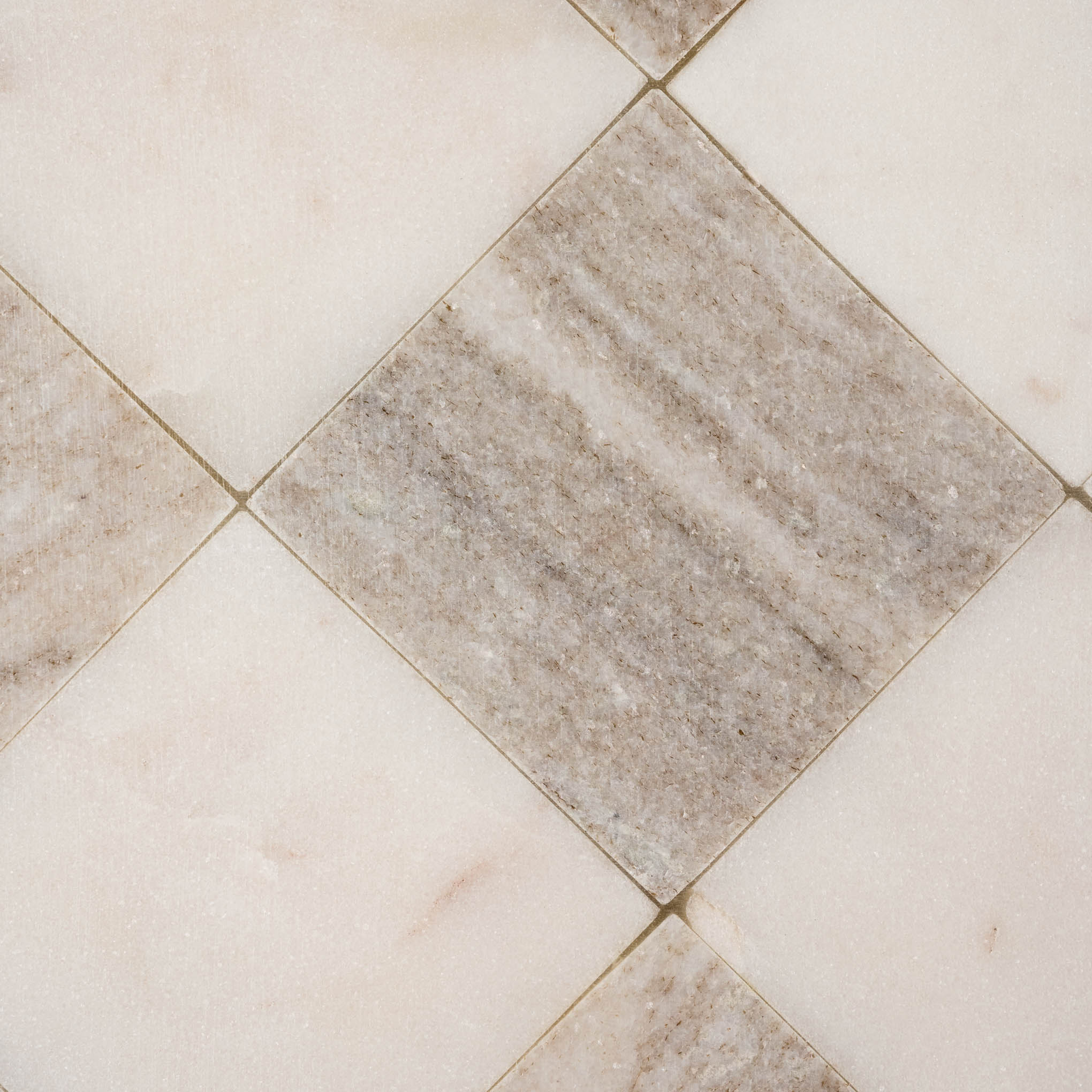 Everett Checkered Marble Trivet