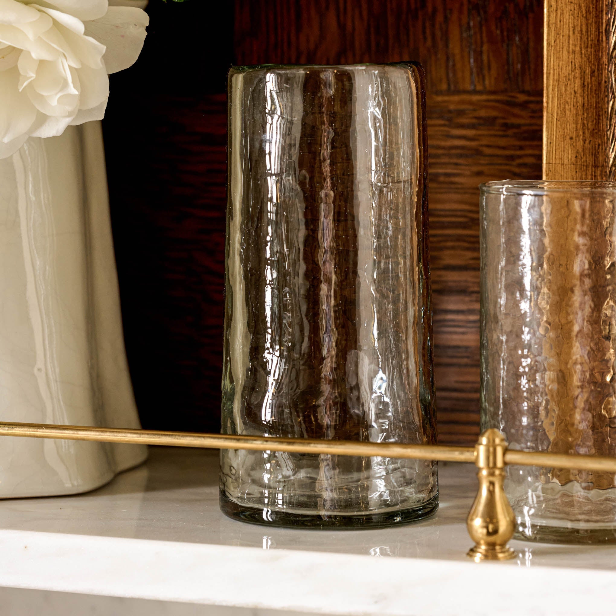 Rustic Glass Tumbler