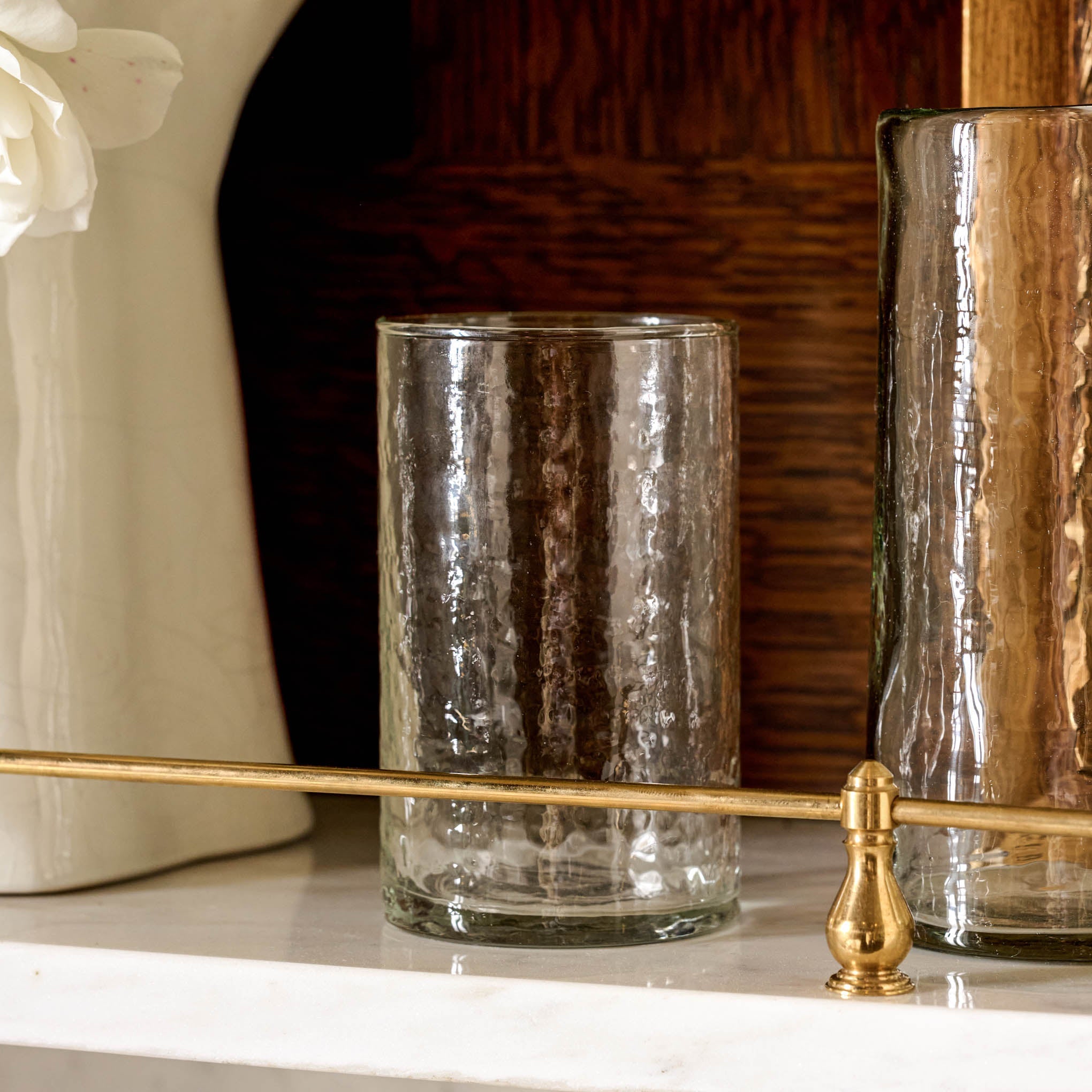 Rustic Glass Tumbler