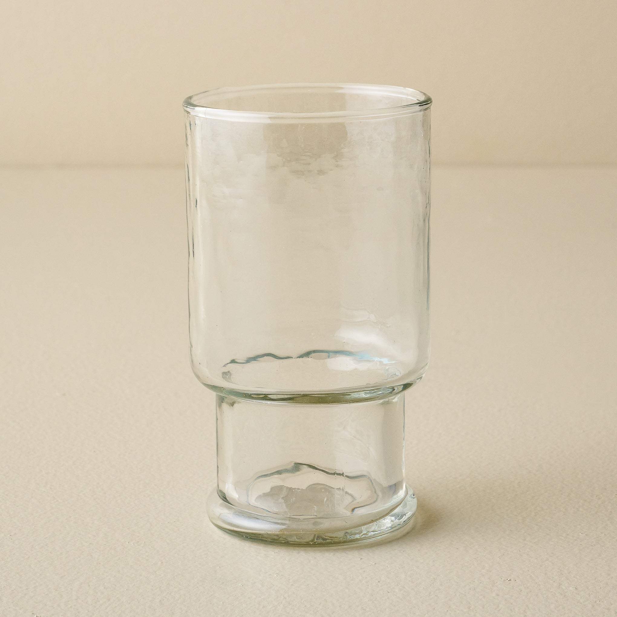 Rustic Glass Stacking Tumbler