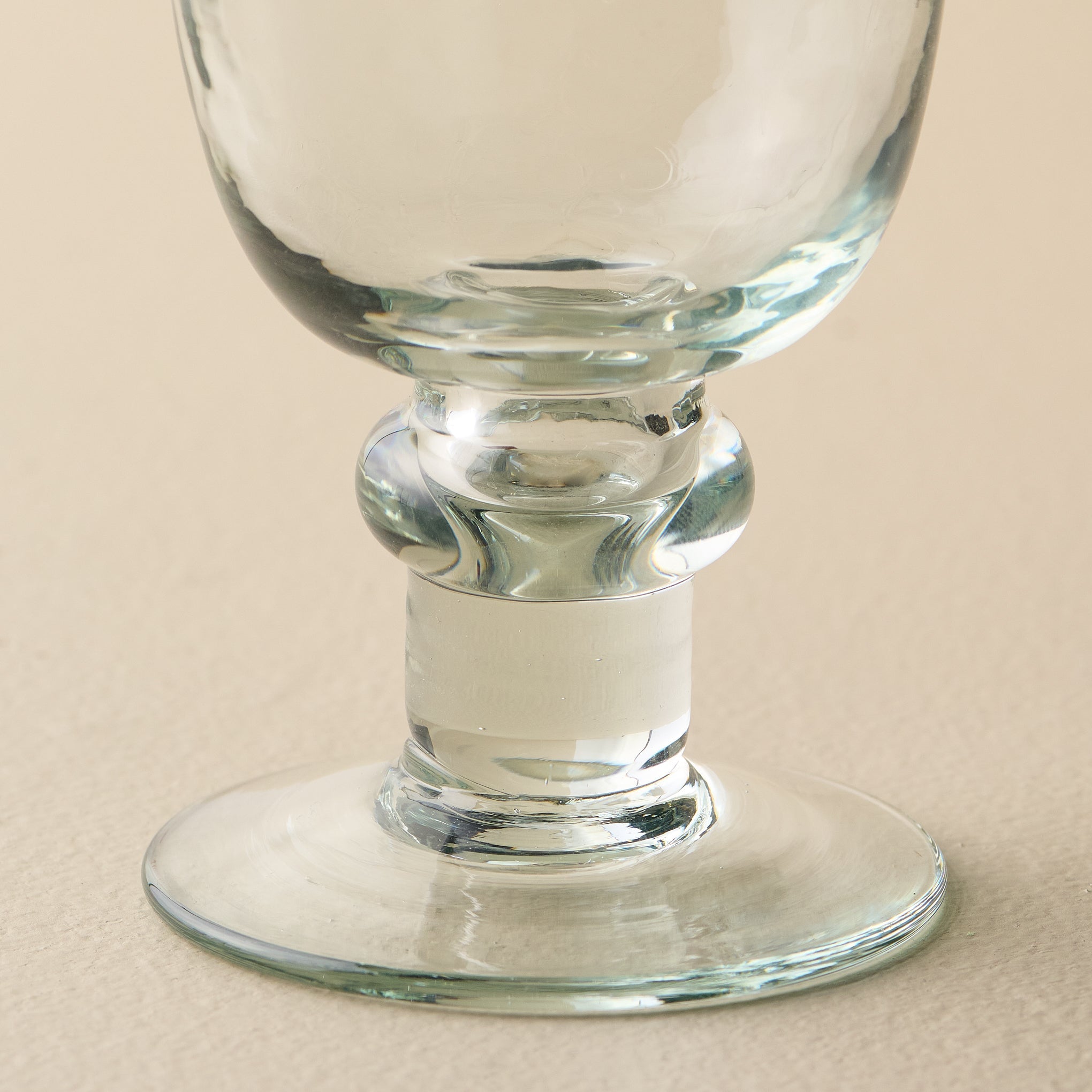 Rustic Glass Stemware