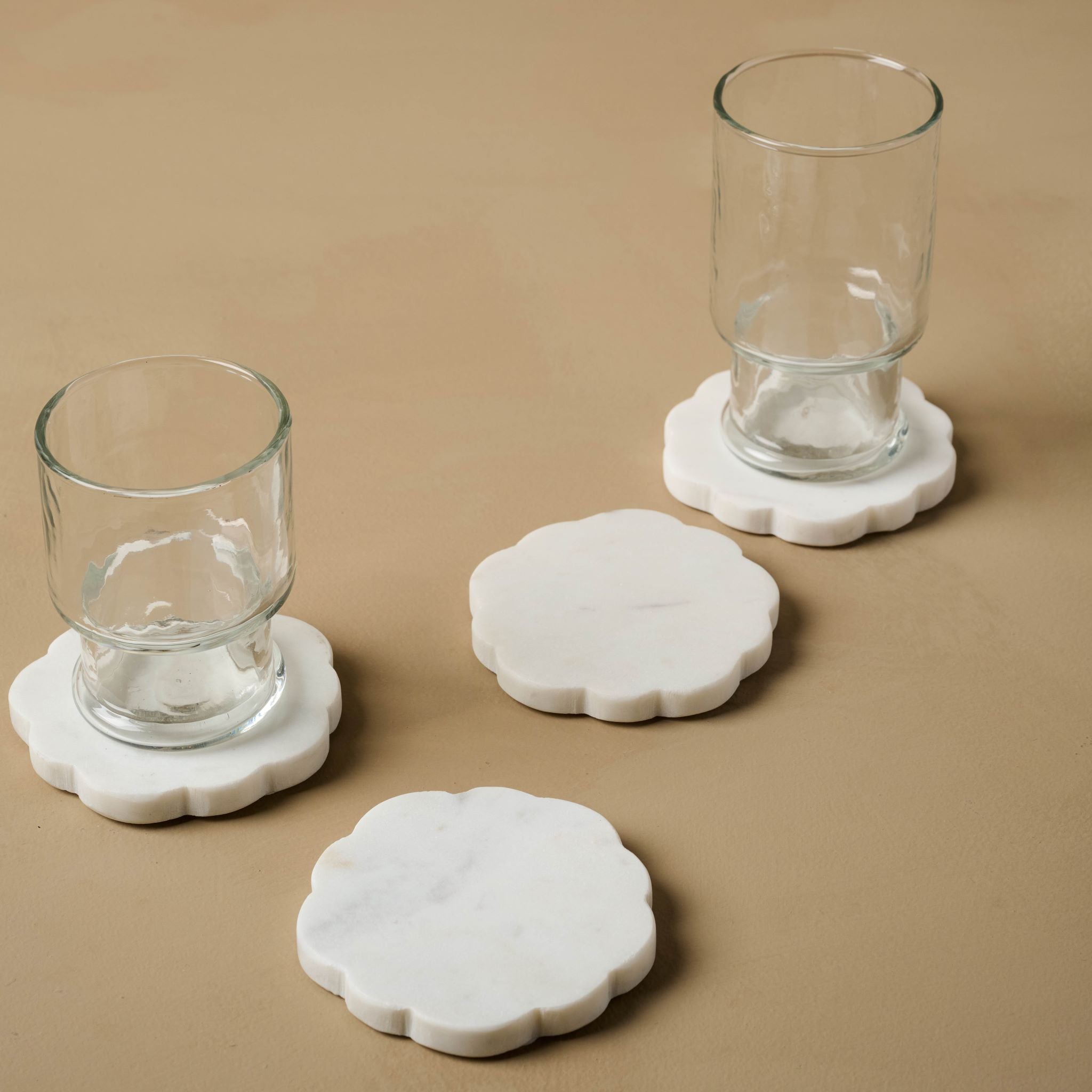 Rustic Glass Stacking Tumbler