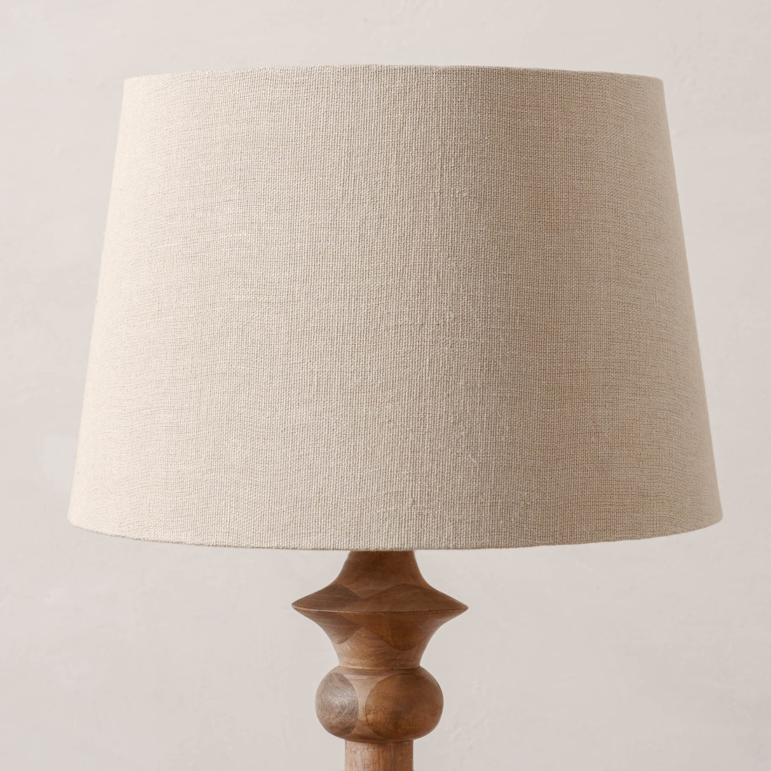 Enzo Turned Wood Floor Lamp