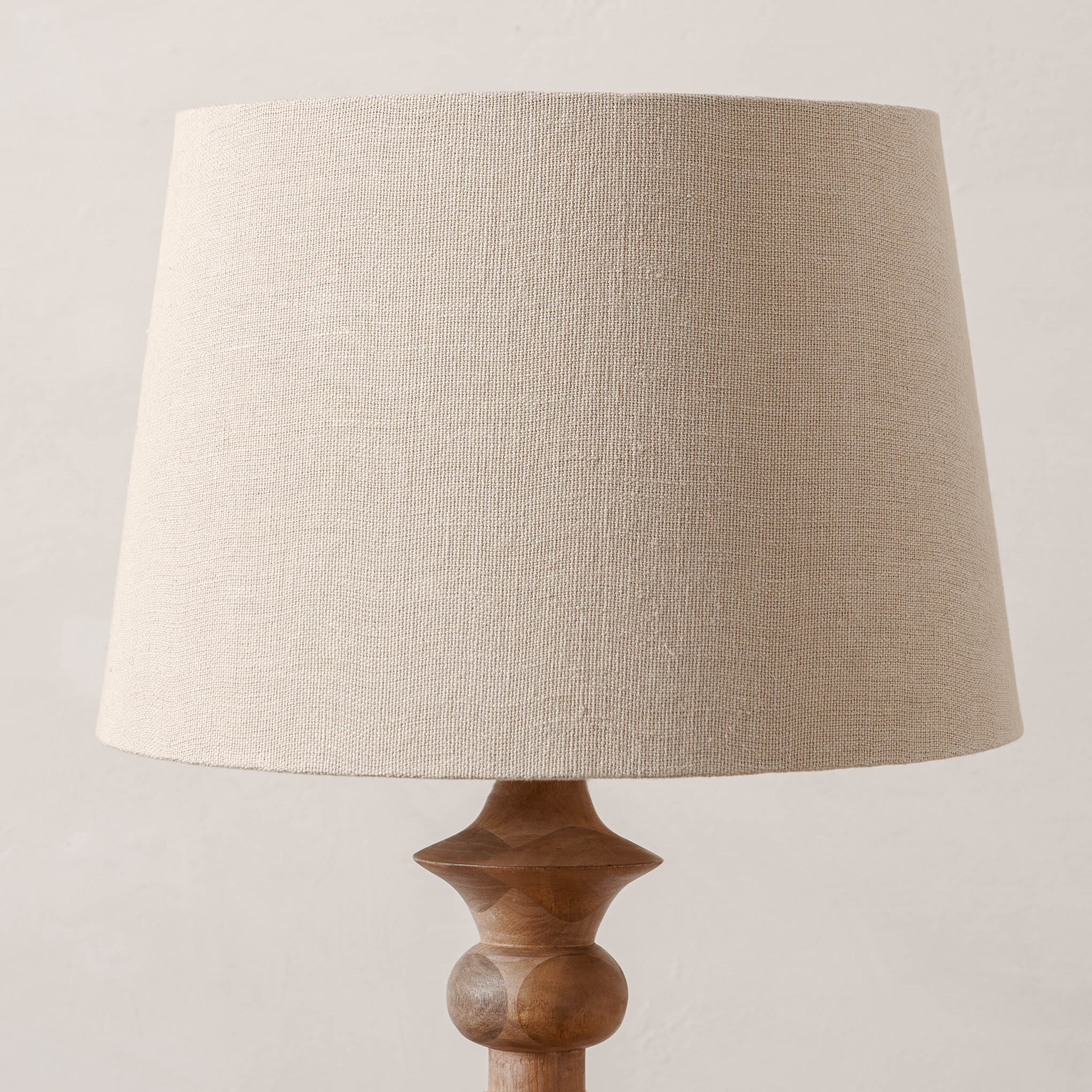Enzo Turned Wood Floor Lamp