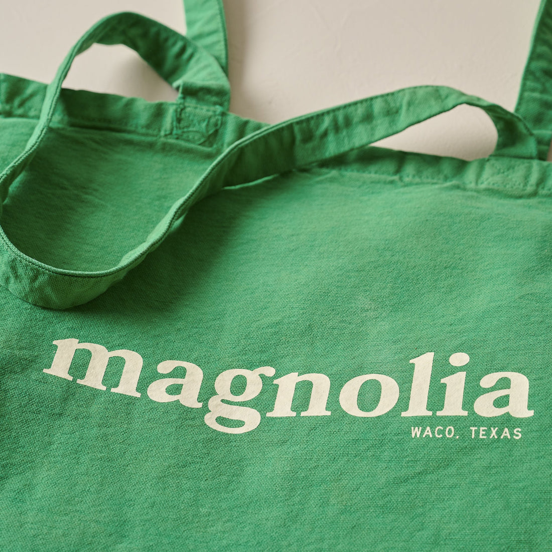 Magnolia Kelly Green Retro Tote