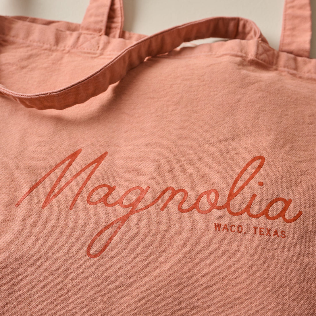 Magnolia Sunset Script Tote