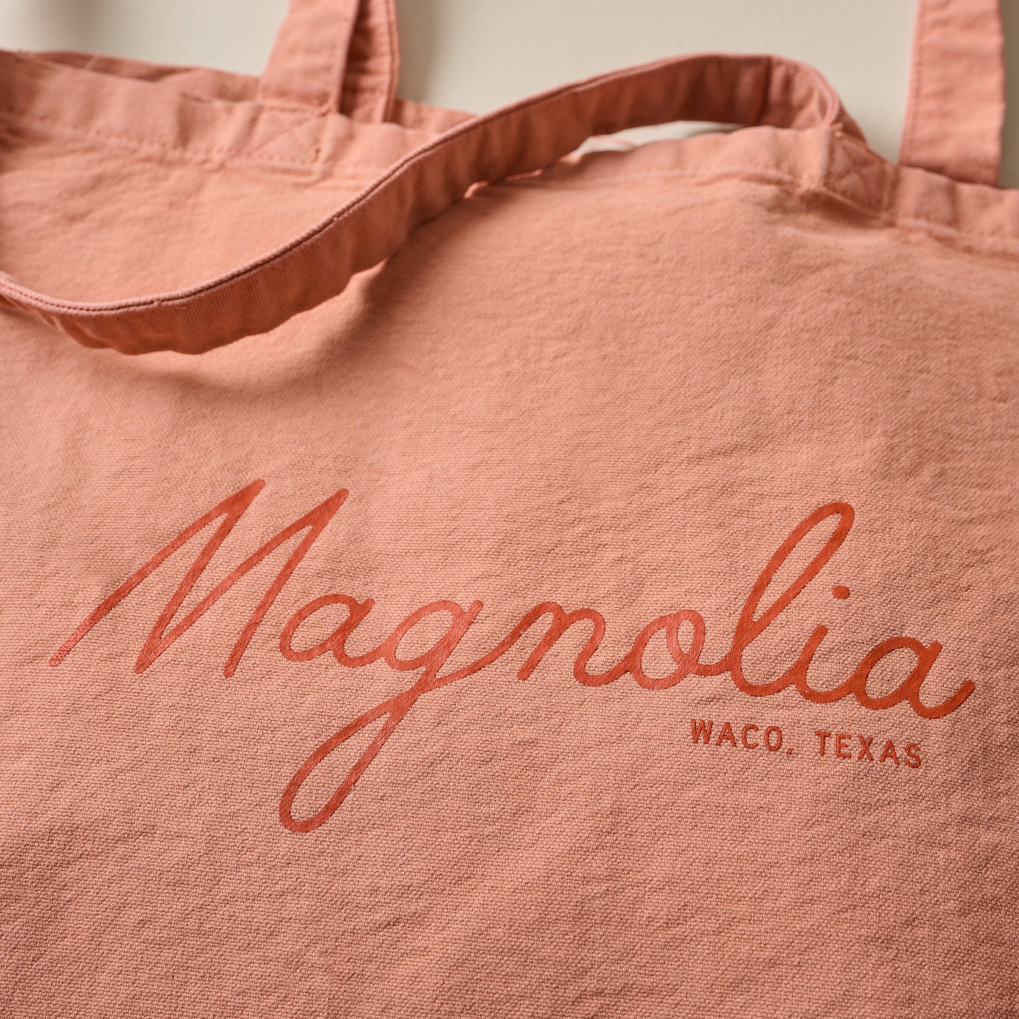 Magnolia Sunset Script Tote