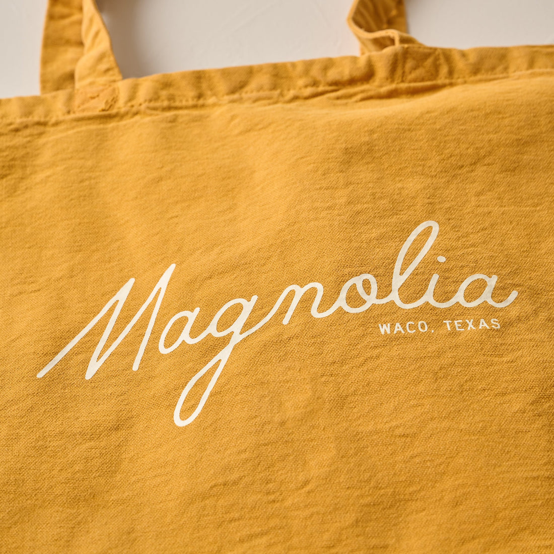 Magnolia Gold Script Tote