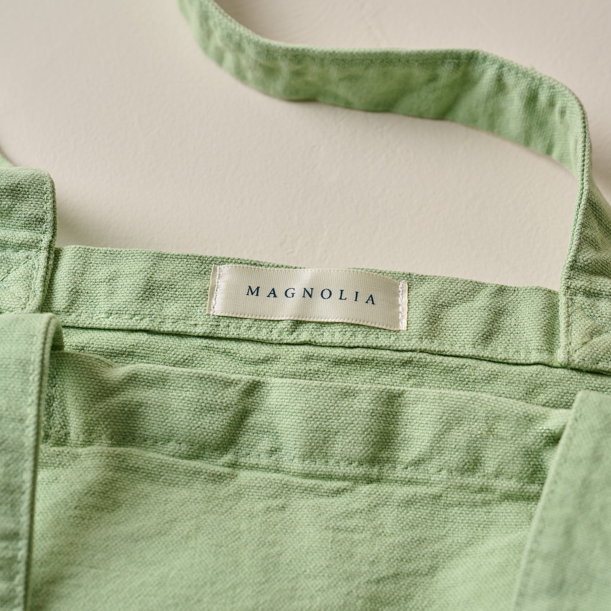 Magnolia Seafoam Script Tote
