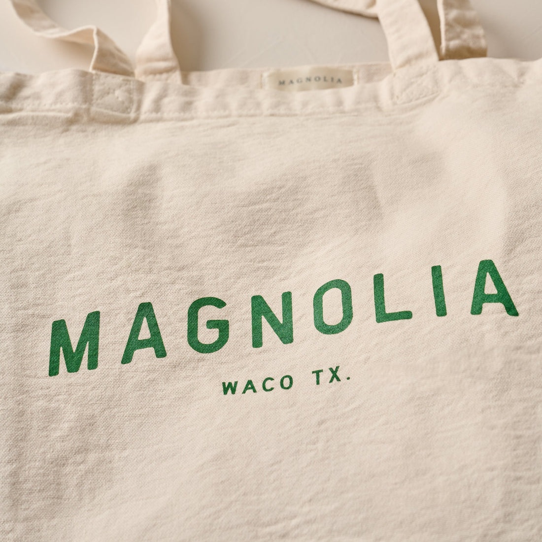 Magnolia Arched Natural Tote