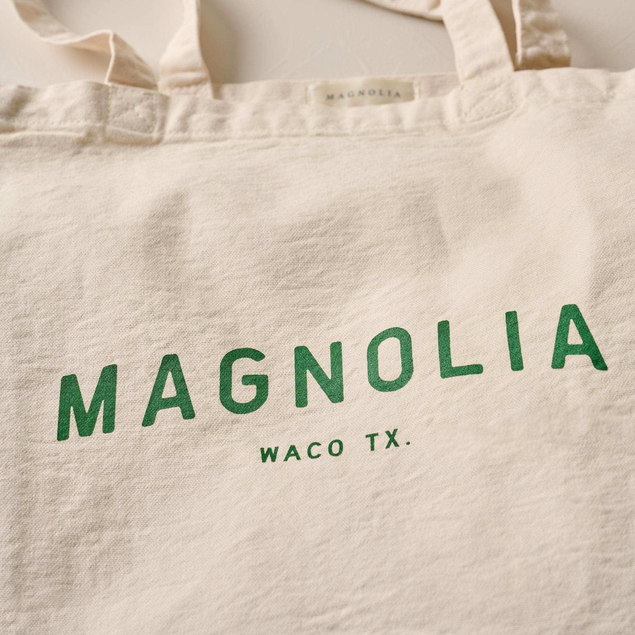 Magnolia Arched Natural Tote
