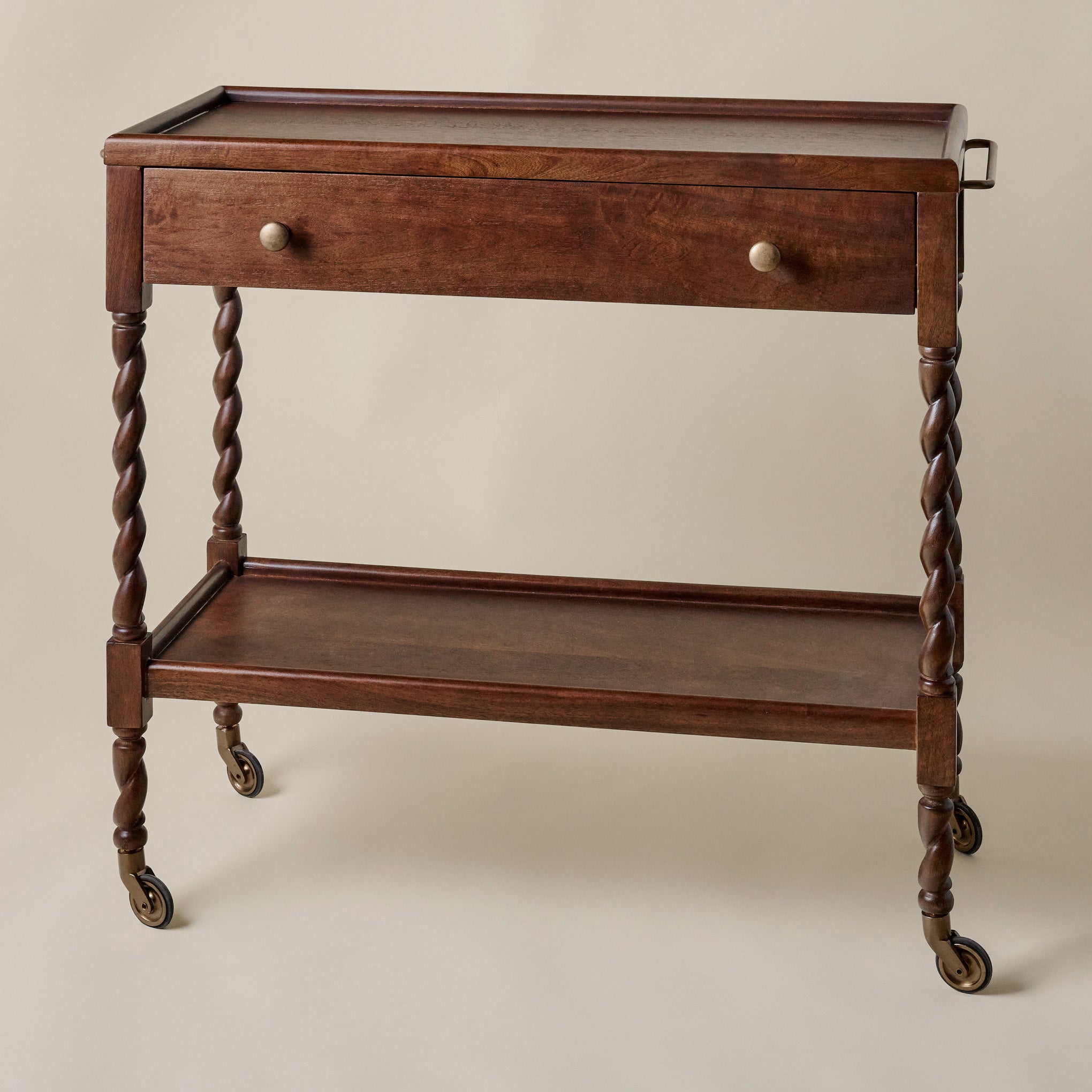 Barley Twist Bar Cart