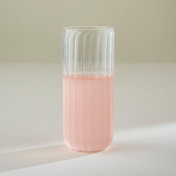 Fluted Glass Tumbler