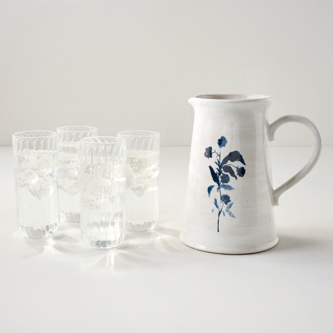 Fluted Glass Tumbler