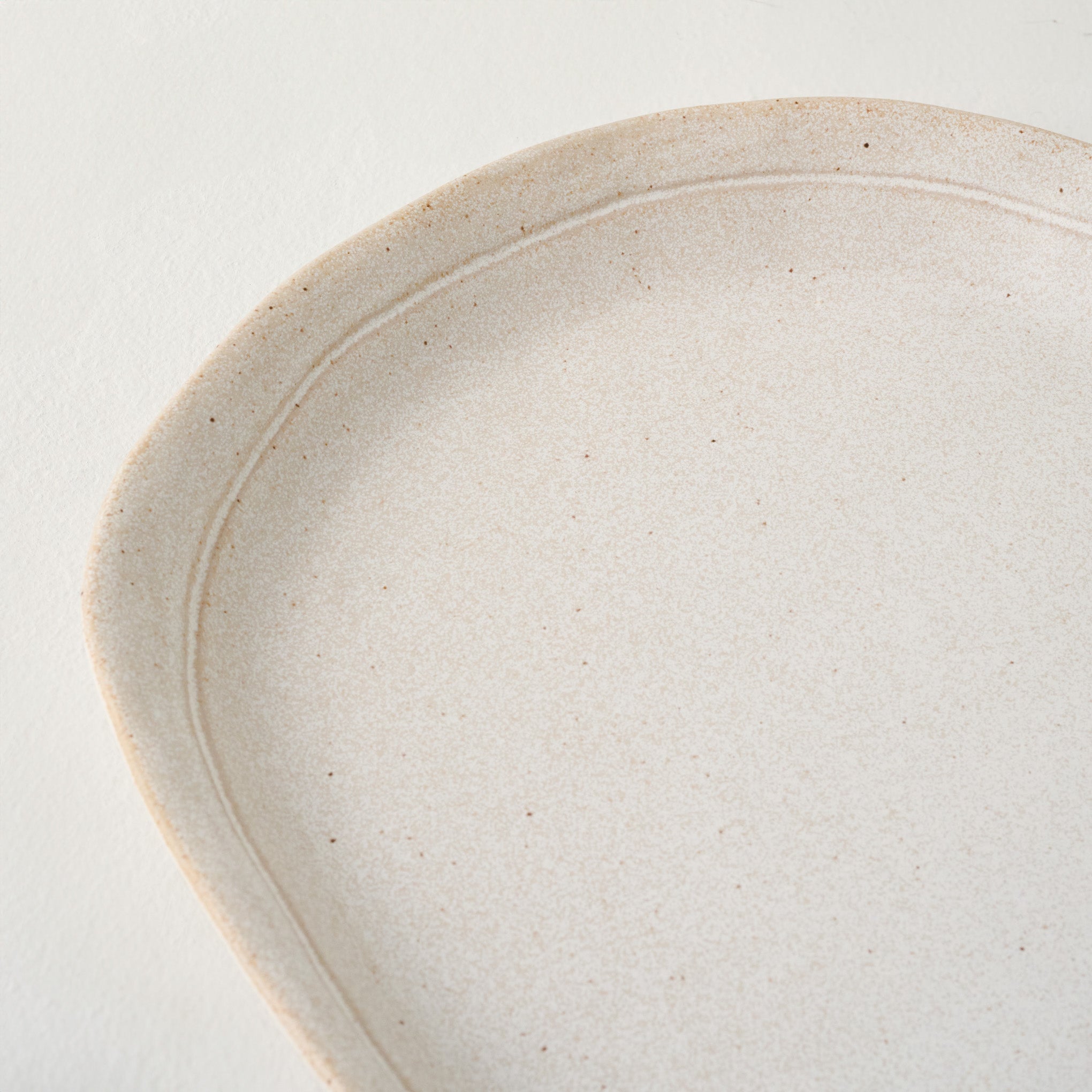 French White Serving Tray