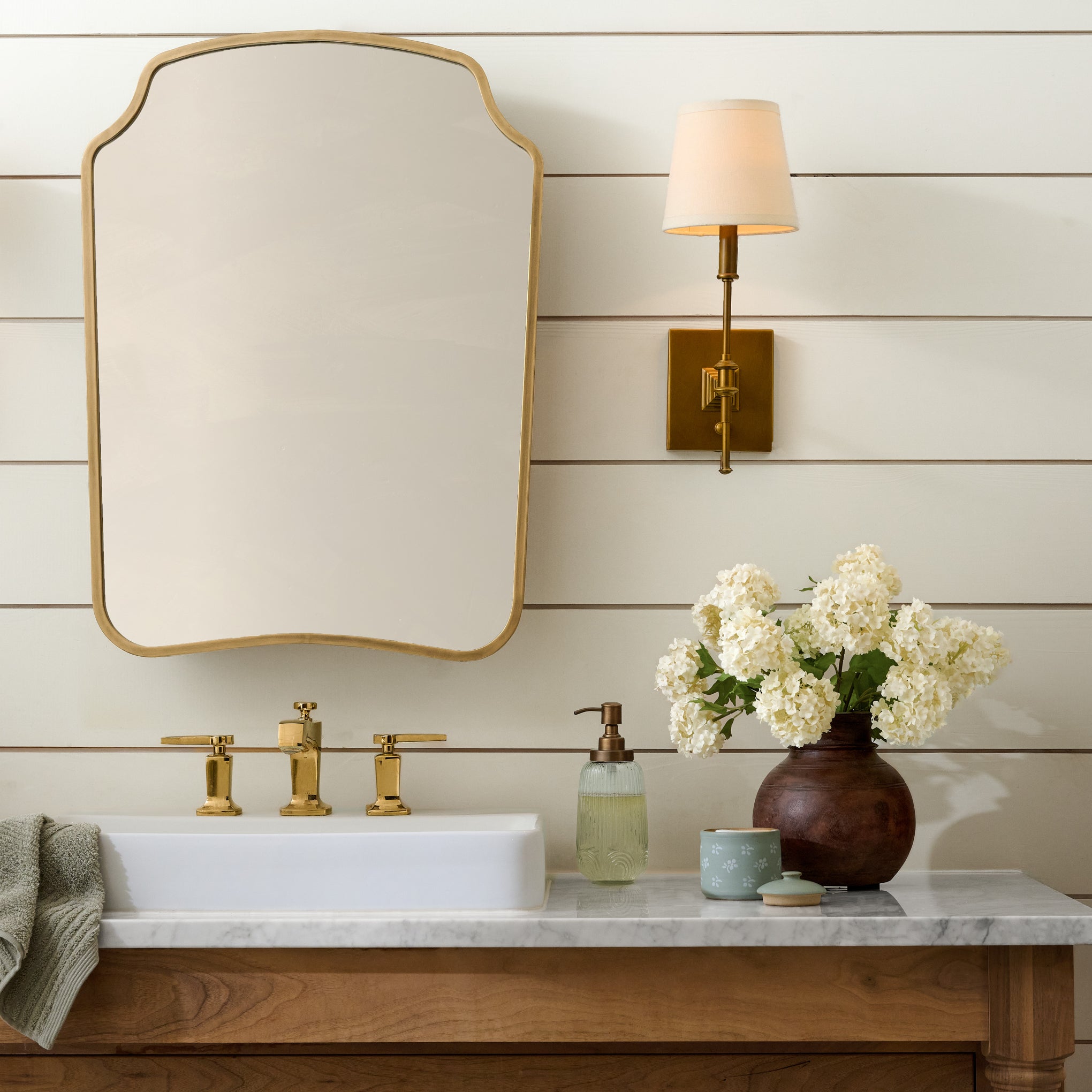 Nova Brass Medicine Cabinet