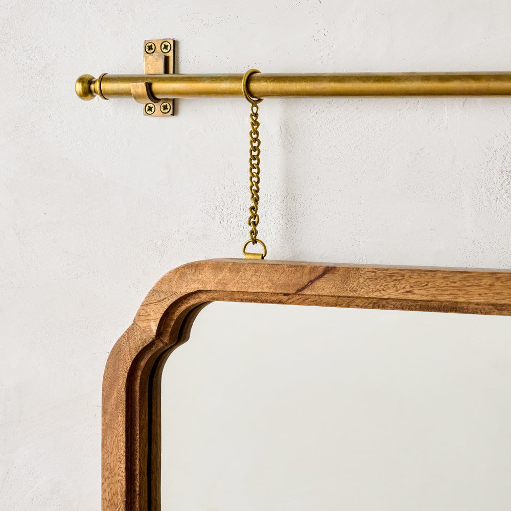 Colleen Wood Framed Wall Mirror
