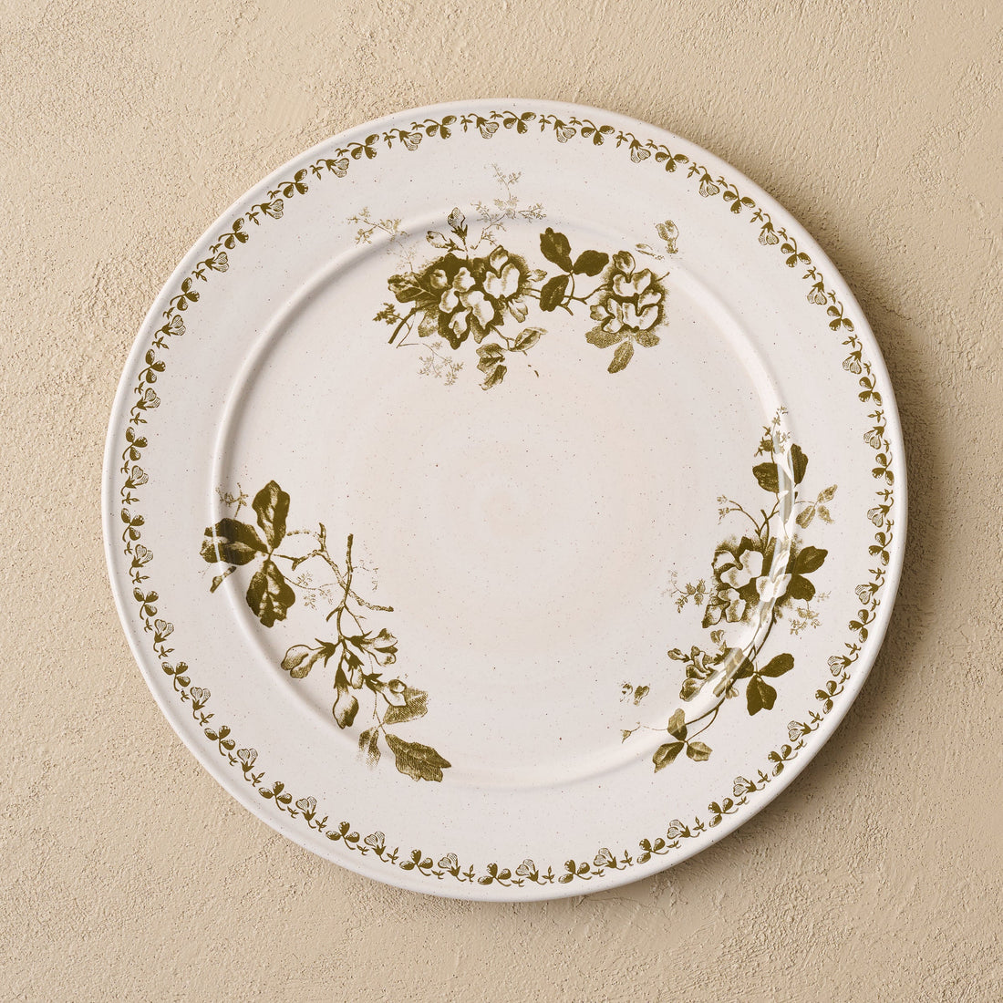 Heirloom Garden Floral Plate