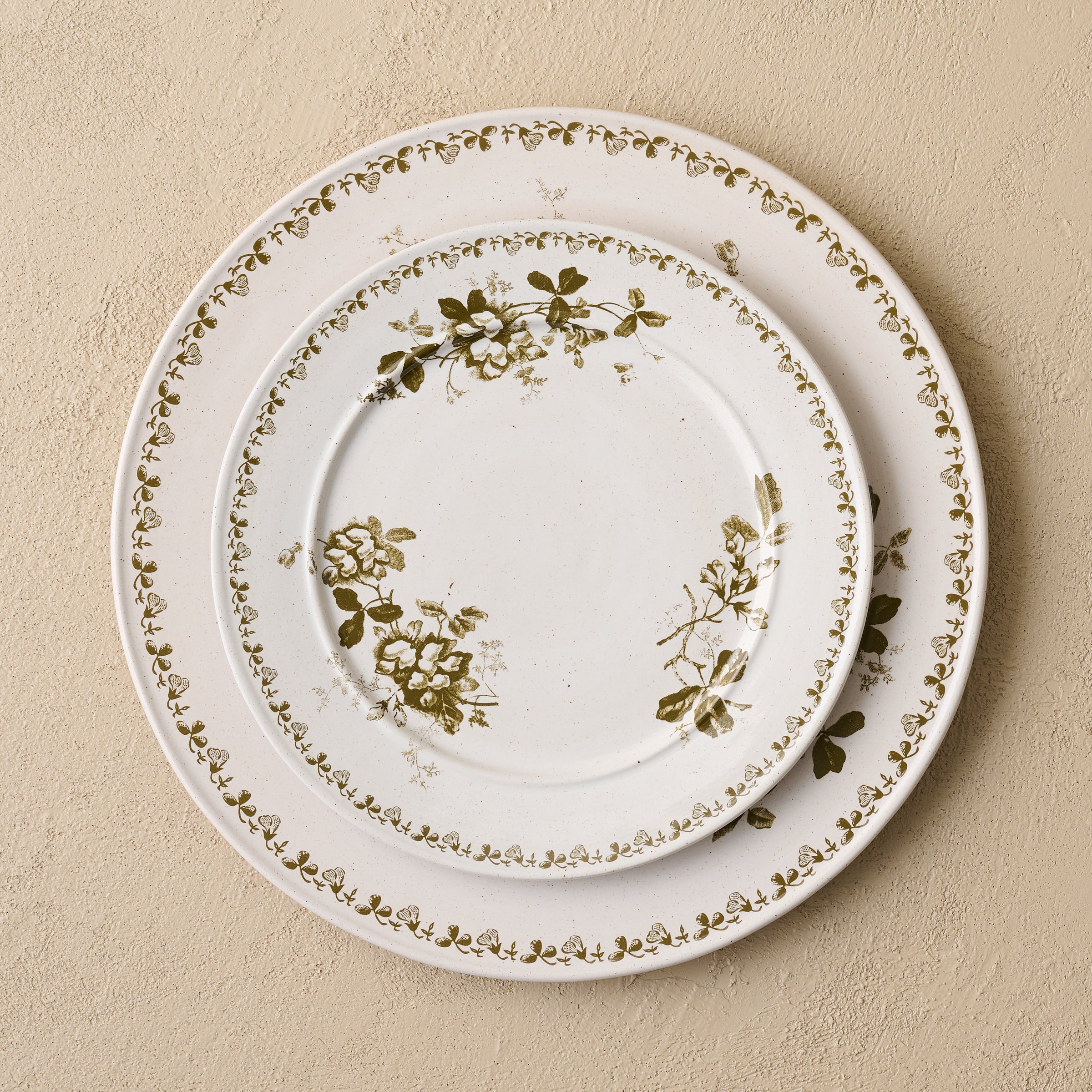 Heirloom Garden Floral Plate
